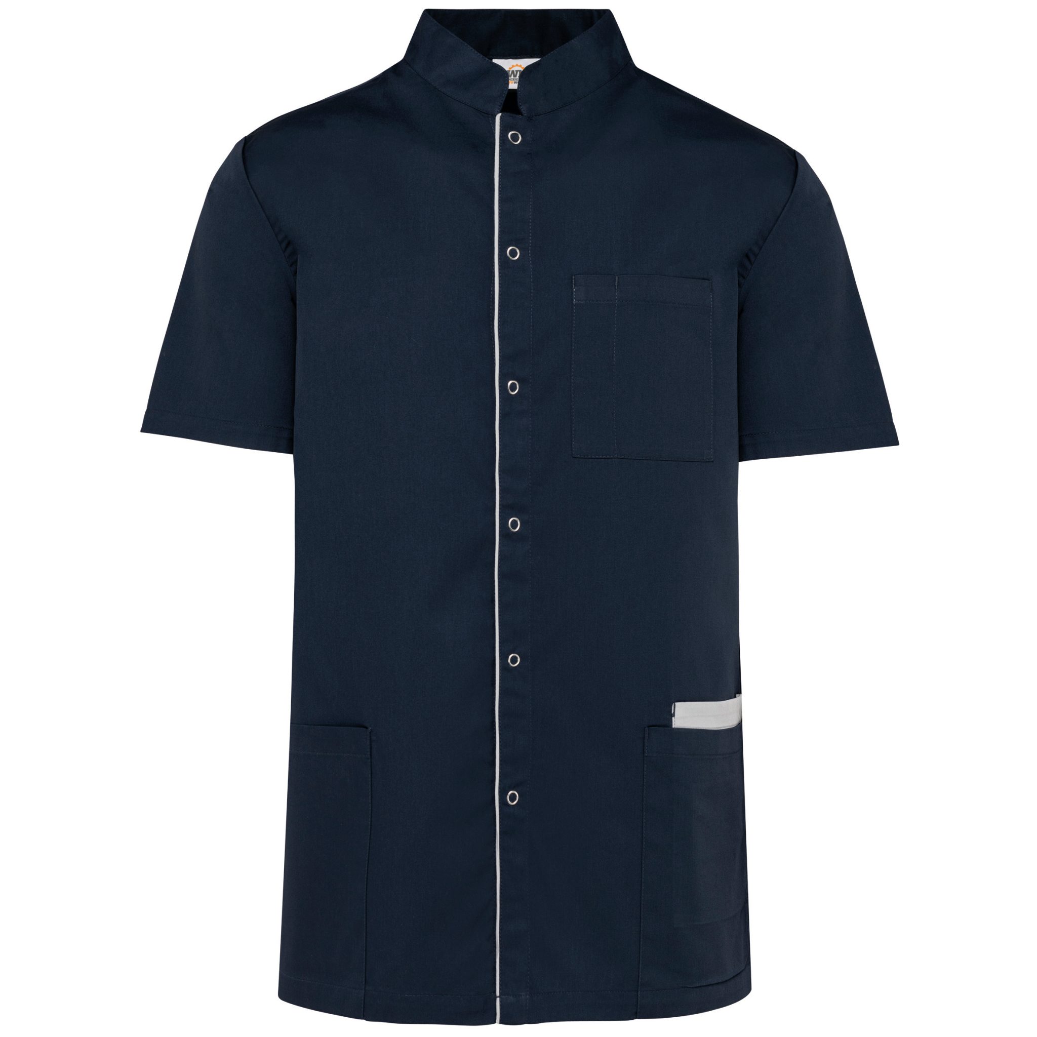 Miniature 11 pour Blouse polycoton avec boutons-pression homme