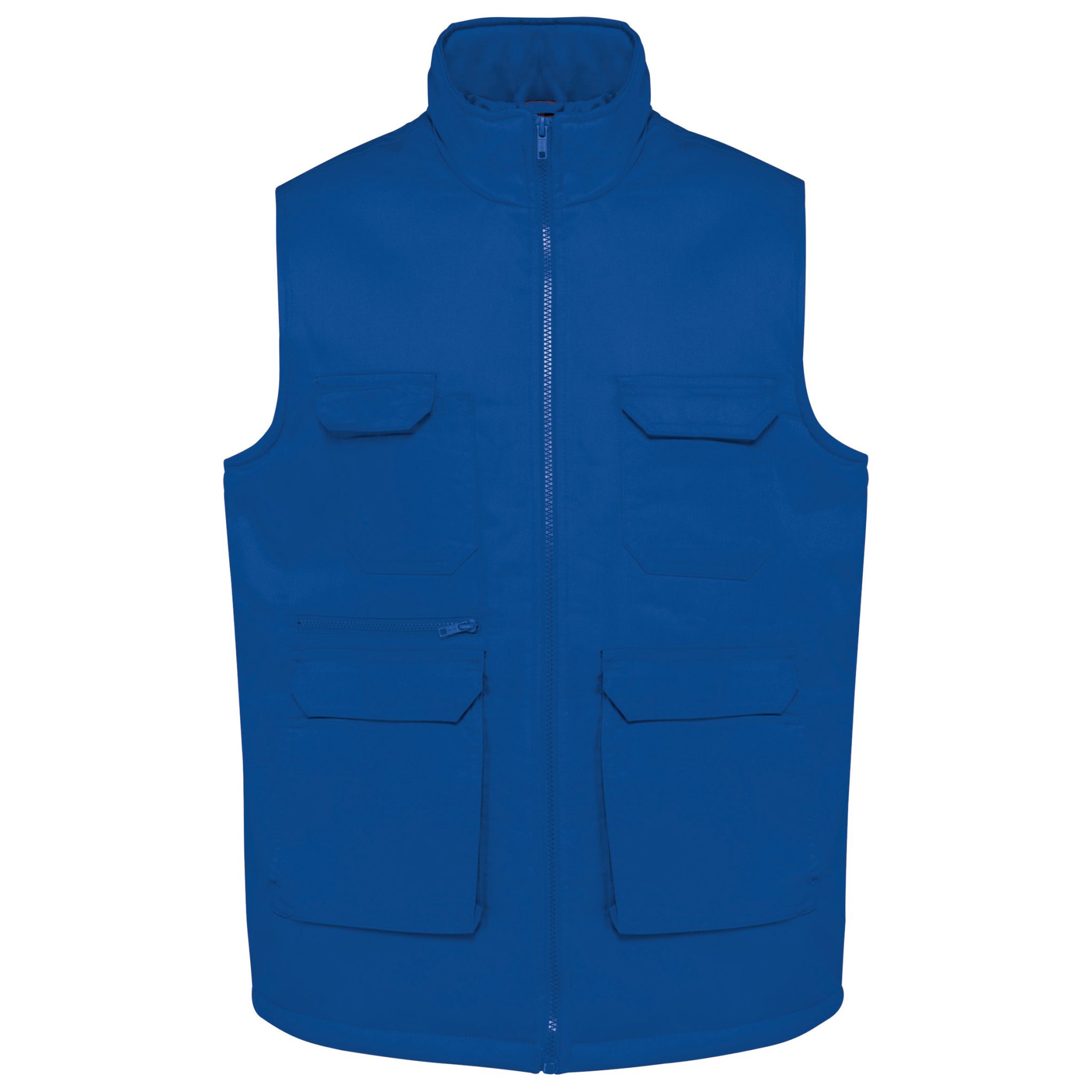 Miniature 26 pour Gilet polycoton multipoches rembourré unisexe