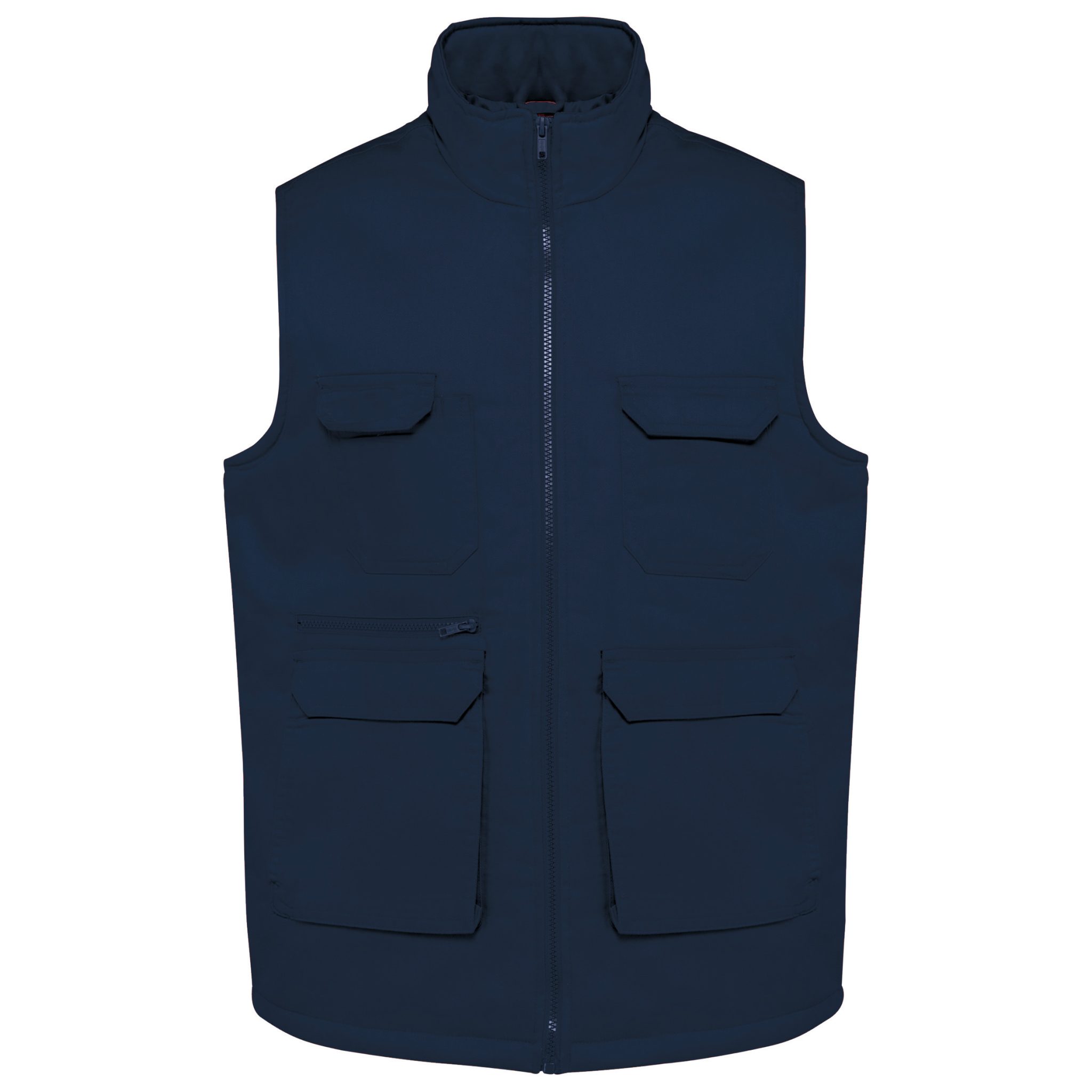 Miniature 24 pour Gilet polycoton multipoches rembourré unisexe