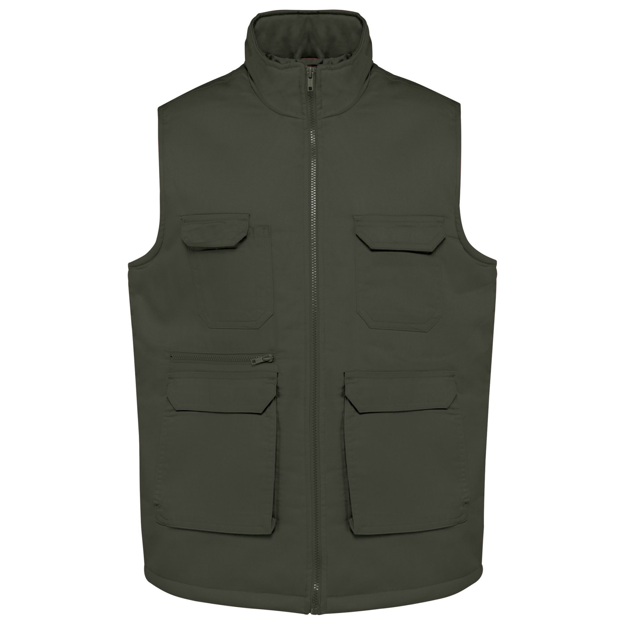 Miniature 22 pour Gilet polycoton multipoches rembourré unisexe