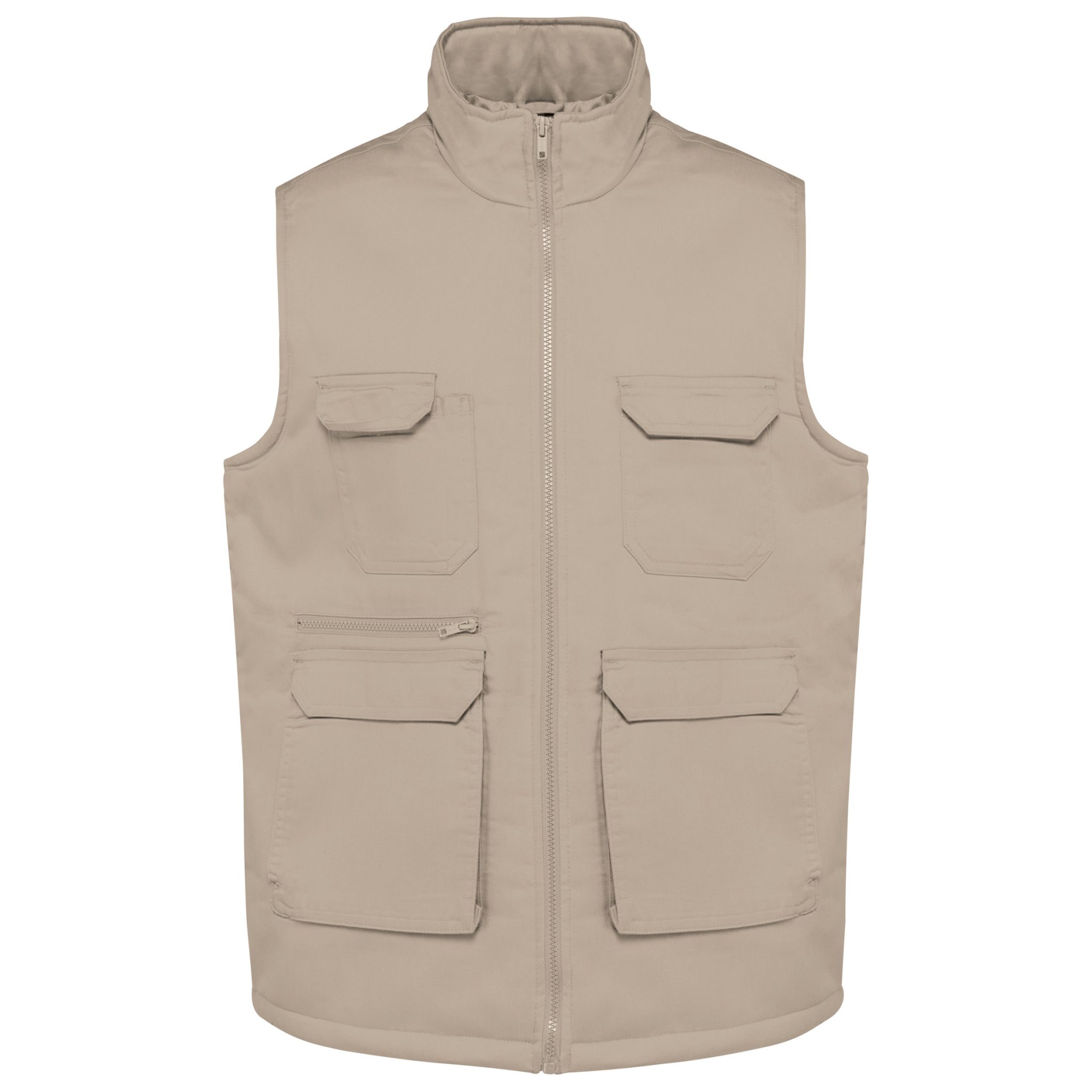 Miniature 18 pour Gilet polycoton multipoches rembourré unisexe