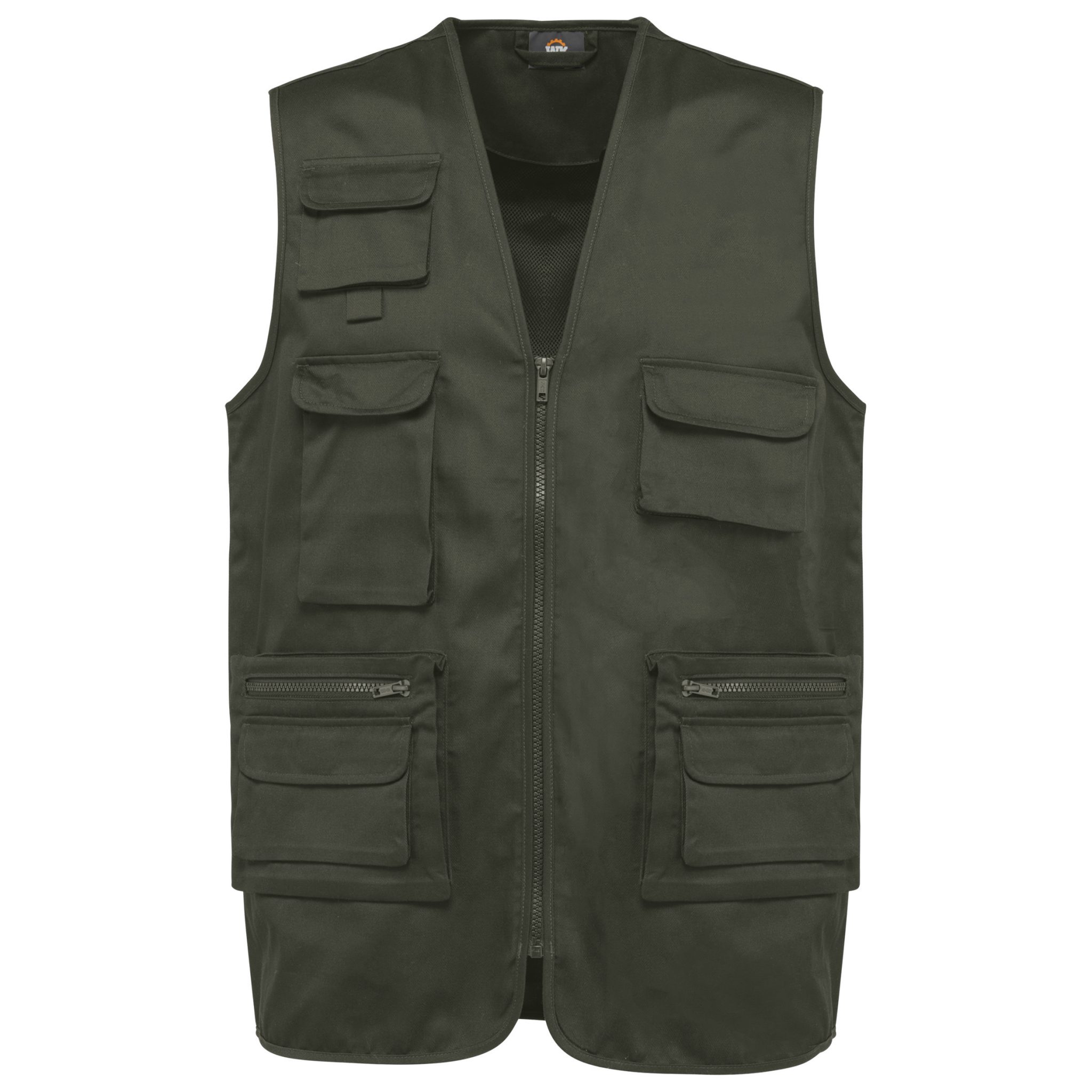 Miniature 19 pour Gilet polycoton multipoches doublé unisexe
