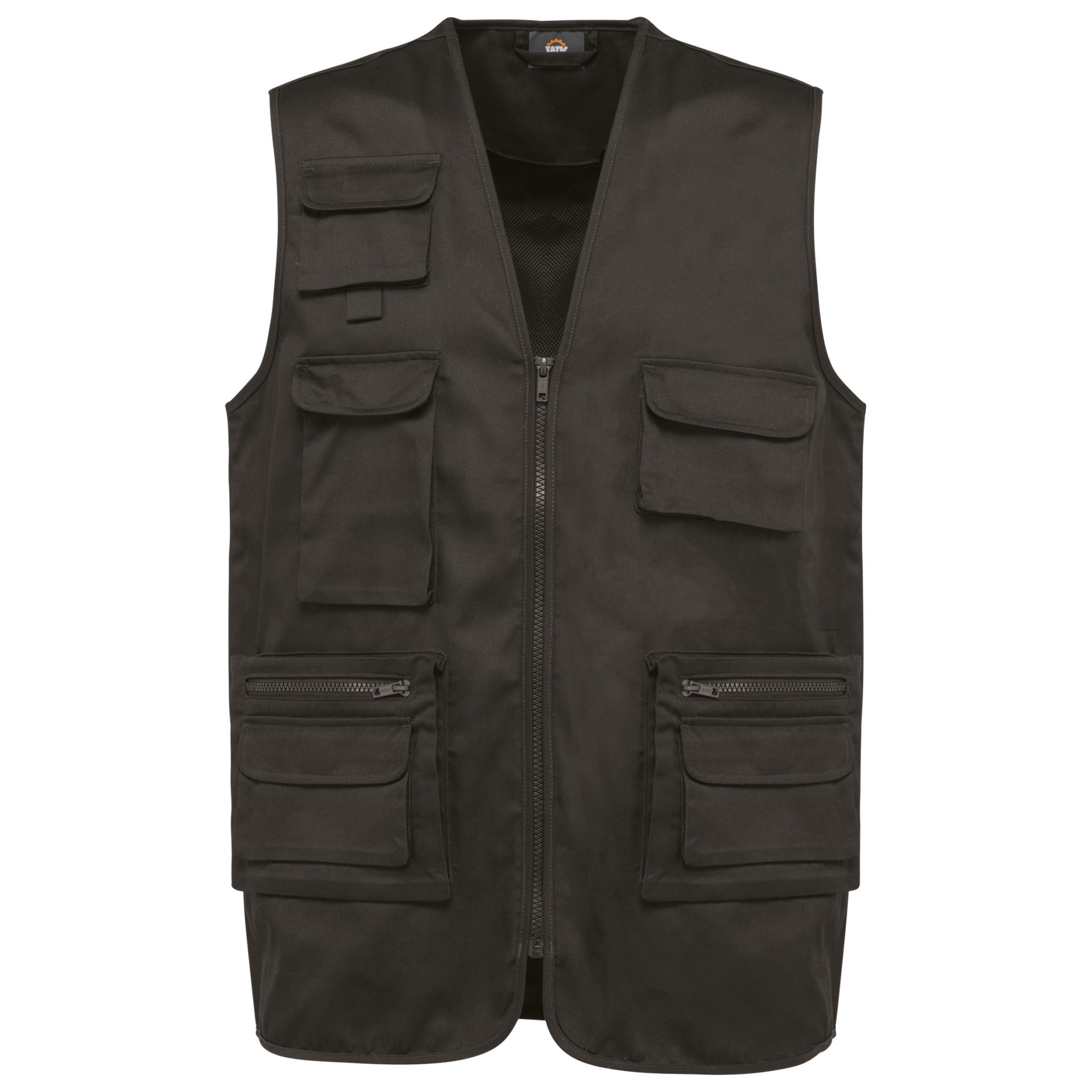 Miniature 18 pour Gilet polycoton multipoches doublé unisexe