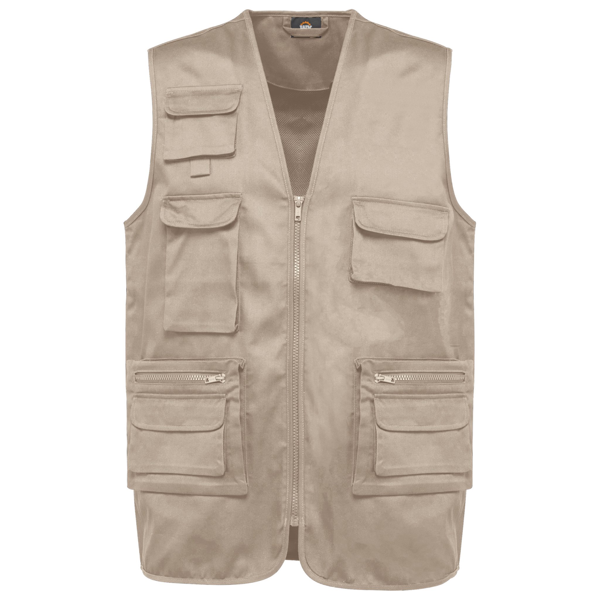 Miniature 16 pour Gilet polycoton multipoches doublé unisexe