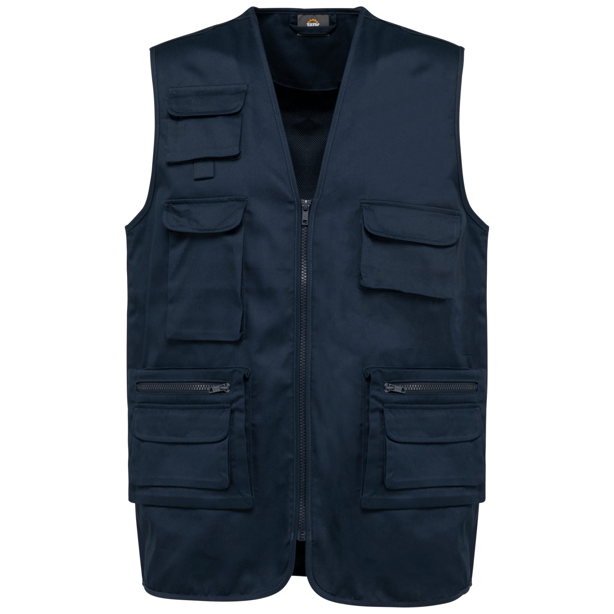 Miniature 20 pour Gilet polycoton multipoches doublé unisexe
