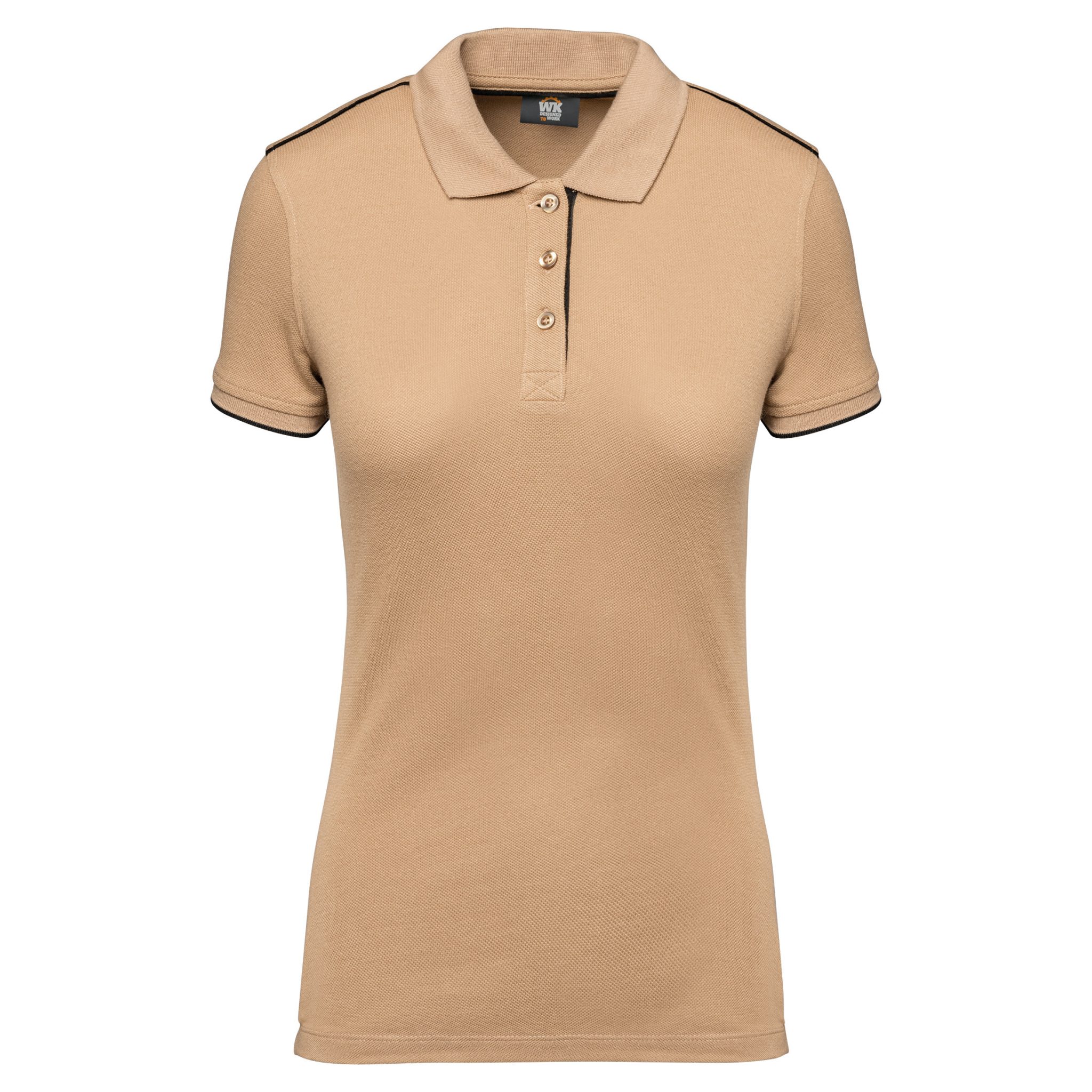 Miniature 18 pour Polo Day To Day contrasté manches courtes femme