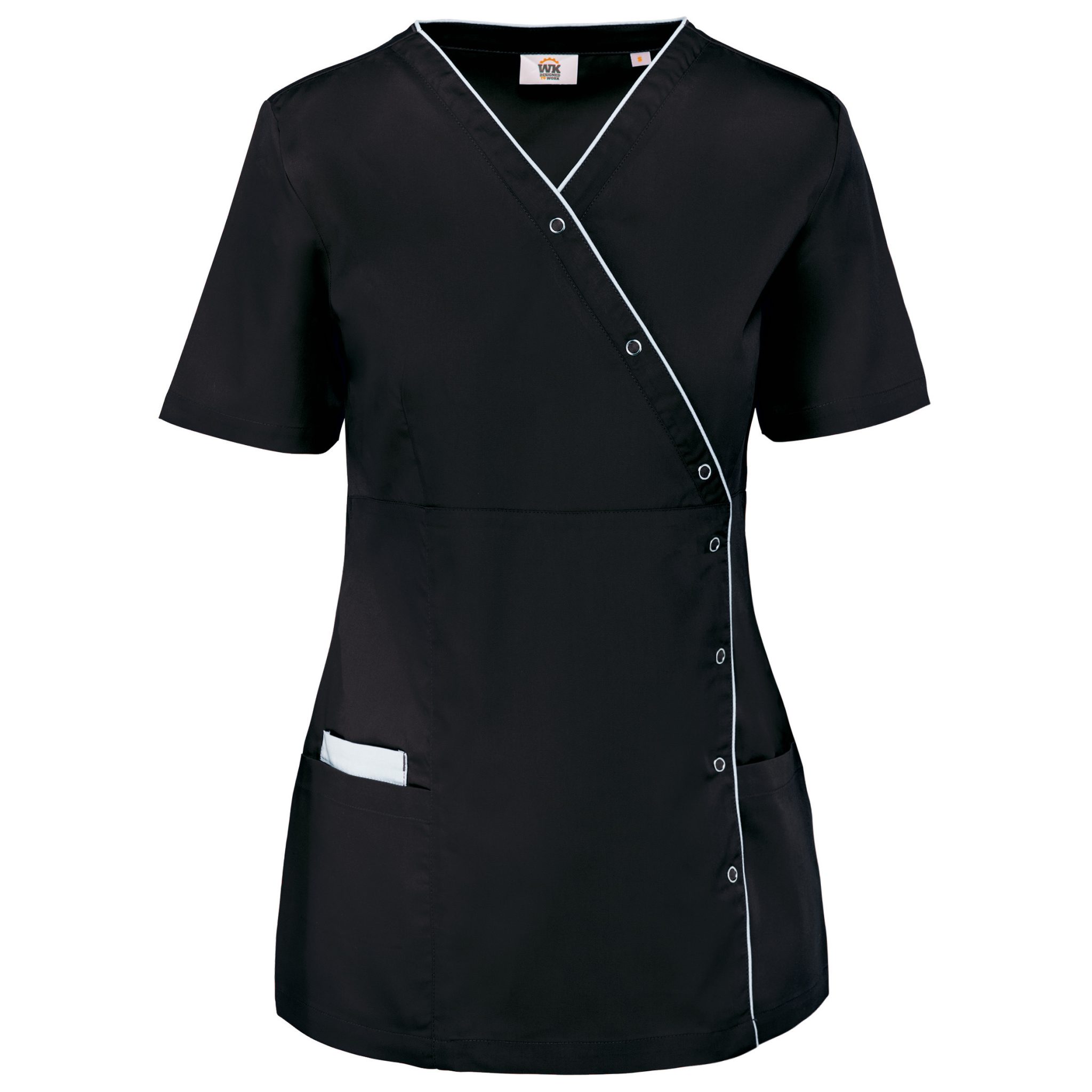 Miniature 13 pour Blouse polycoton avec boutons-pression femme