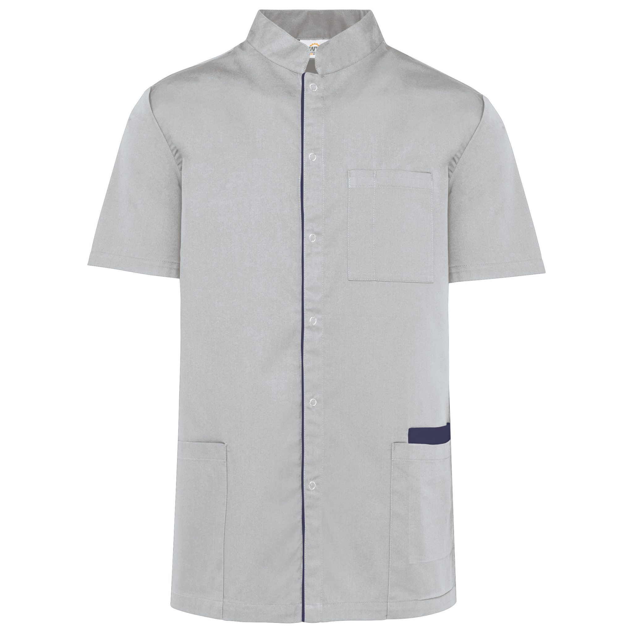 Miniature 12 pour Blouse polycoton avec boutons-pression homme