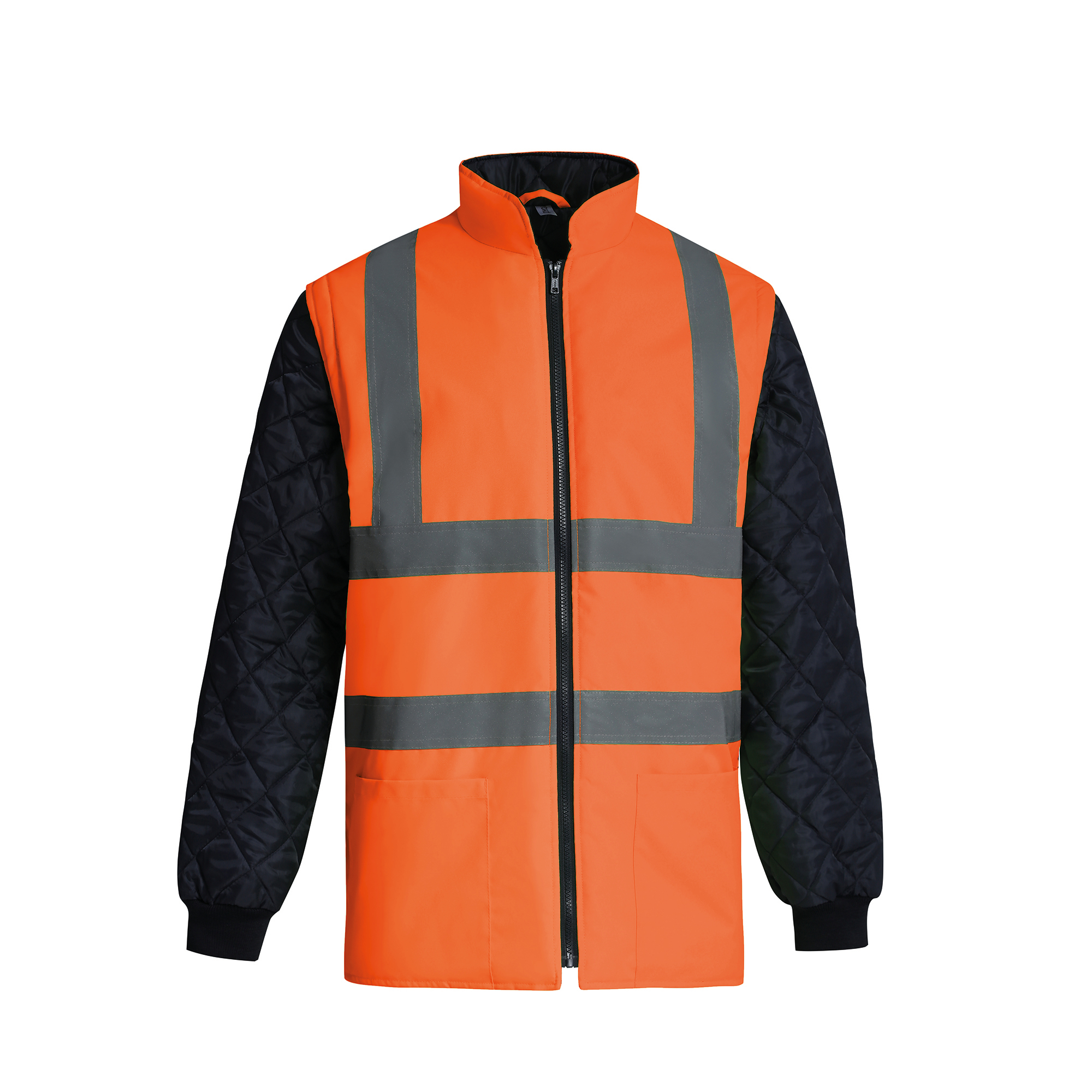 Miniature 4 pour Veste matelassée haute visibilité avec manches détachables