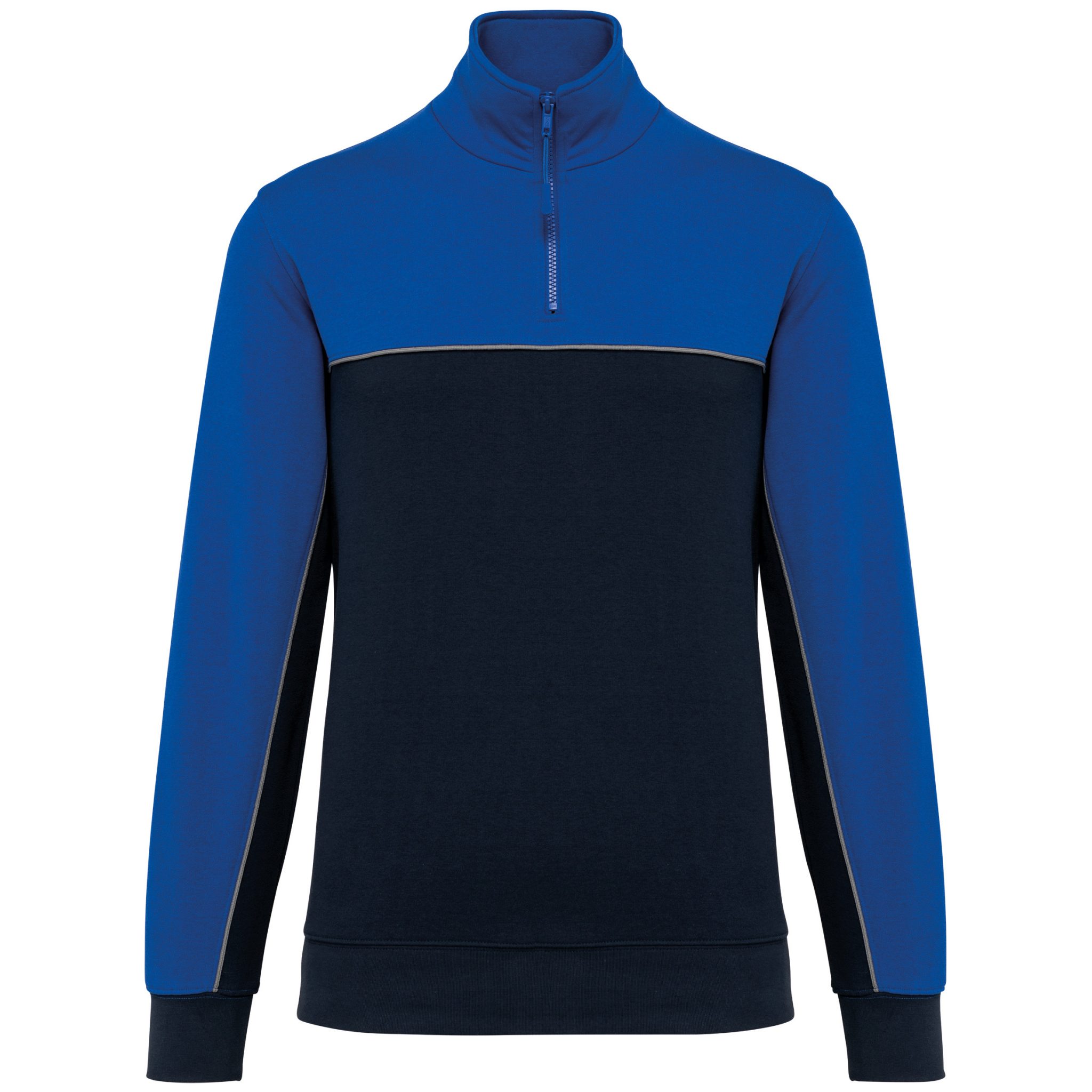 Miniature 20 pour Sweat-shirt écoresponsable col zippé unisexe