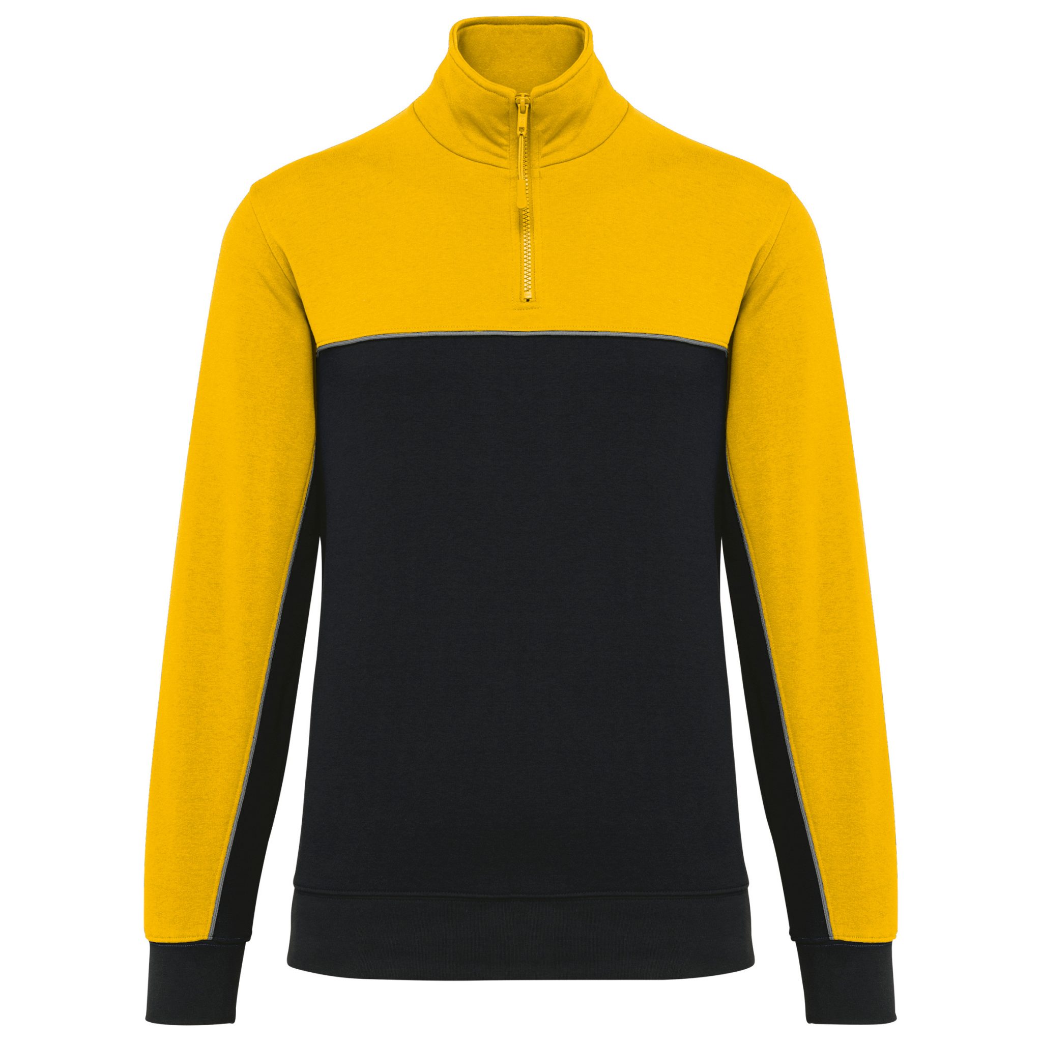 Miniature 18 pour Sweat-shirt écoresponsable col zippé unisexe