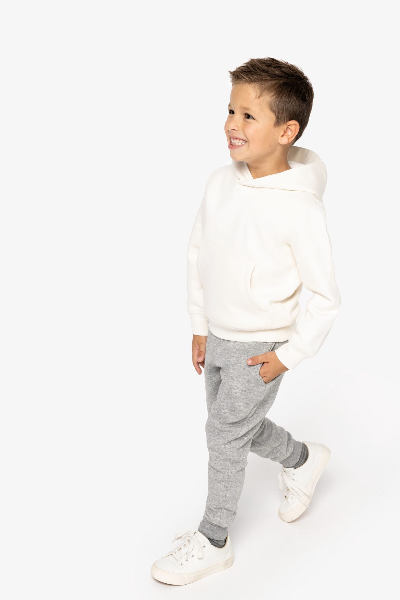 Miniature 4 pour Sweat-shirt écoresponsable à capuche enfant