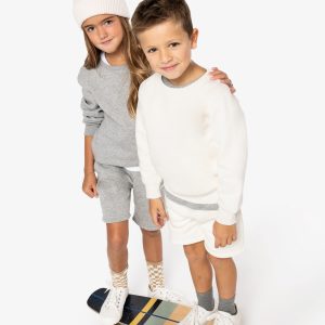 Visuel Sweat-shirt écoresponsable à col rond enfant