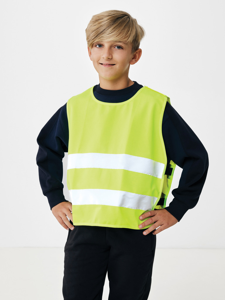 Miniature 5 pour Gilet haute visibilité de signalisation en rPET GRS 7-12 ans