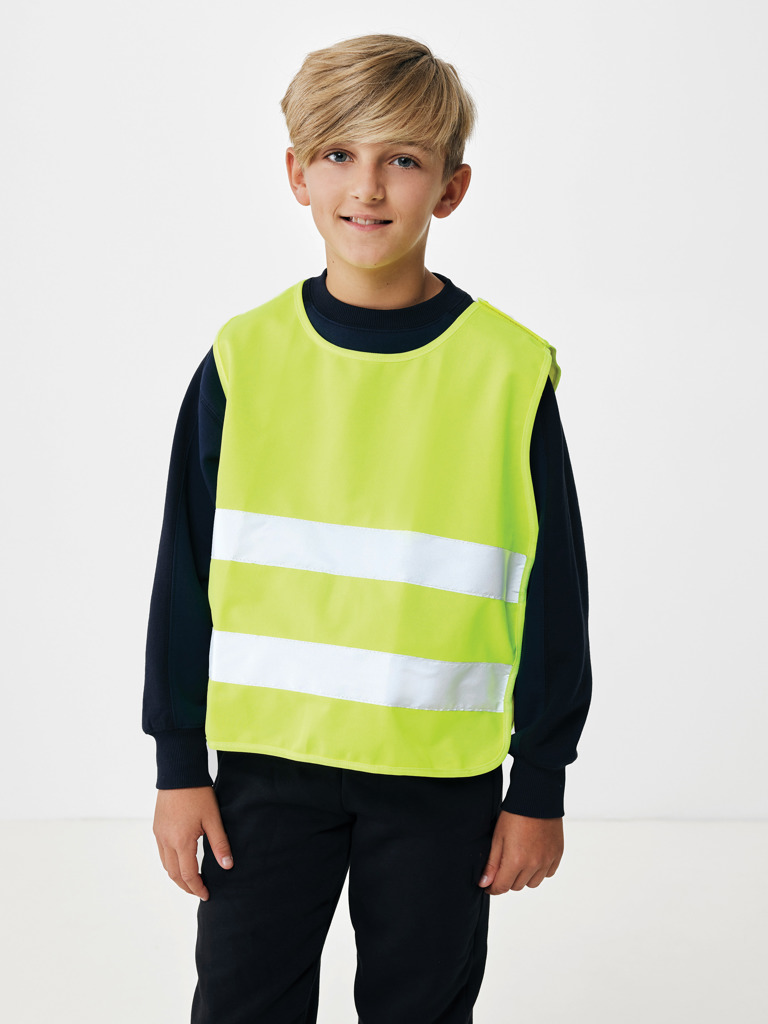 Miniature 6 pour Gilet haute visibilité de signalisation en rPET GRS 7-12 ans