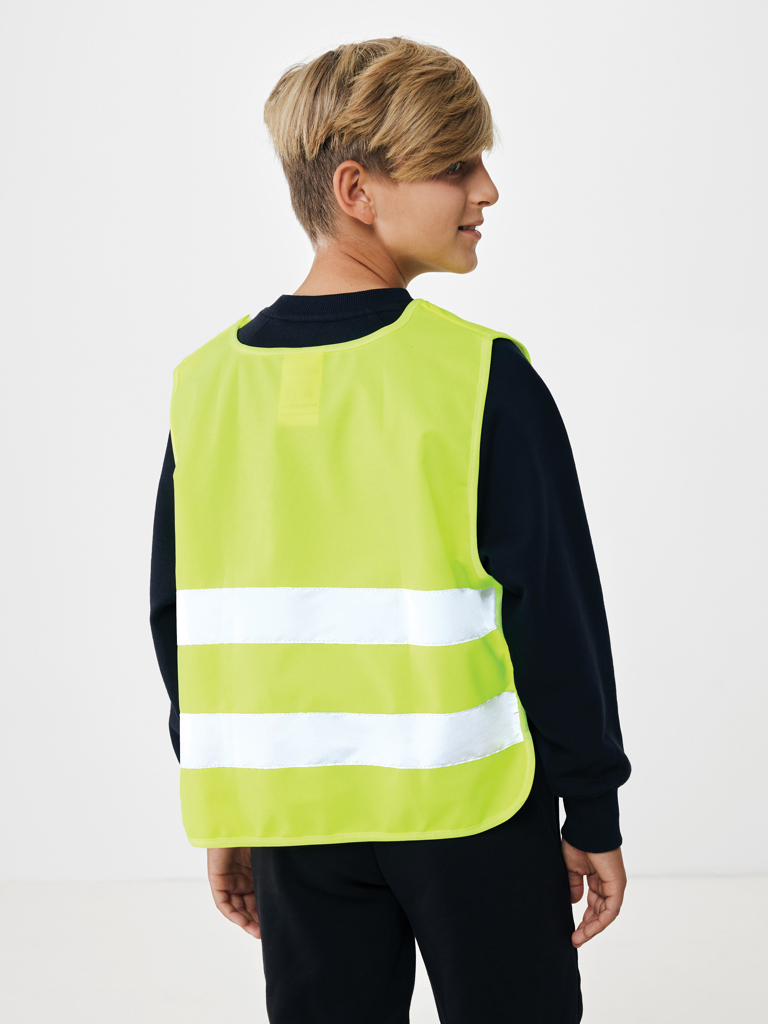 Miniature 7 pour Gilet haute visibilité de signalisation en rPET GRS 7-12 ans