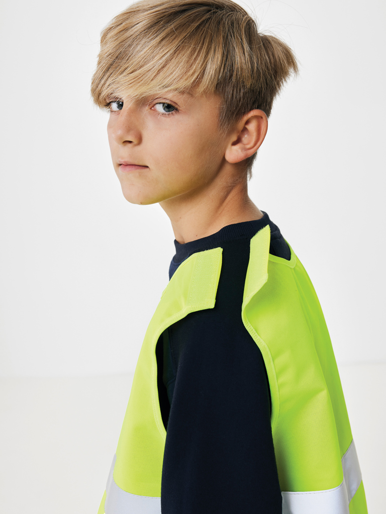 Miniature 8 pour Gilet haute visibilité de signalisation en rPET GRS 7-12 ans