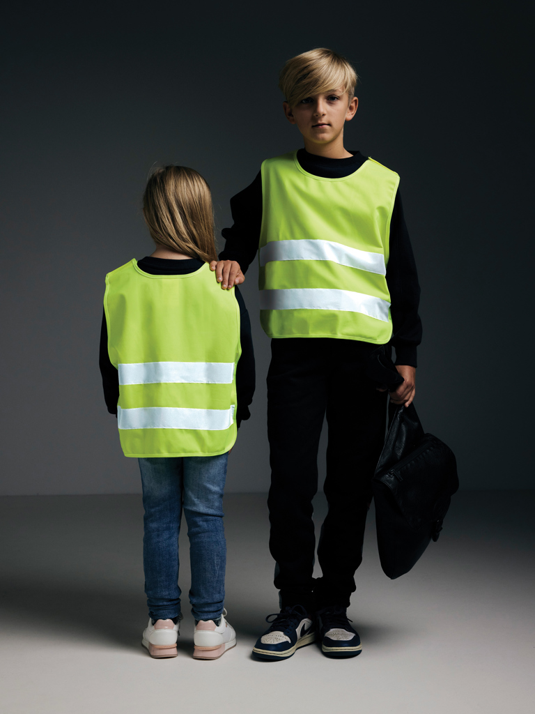 Miniature 13 pour Gilet haute visibilité de signalisation en rPET GRS 7-12 ans