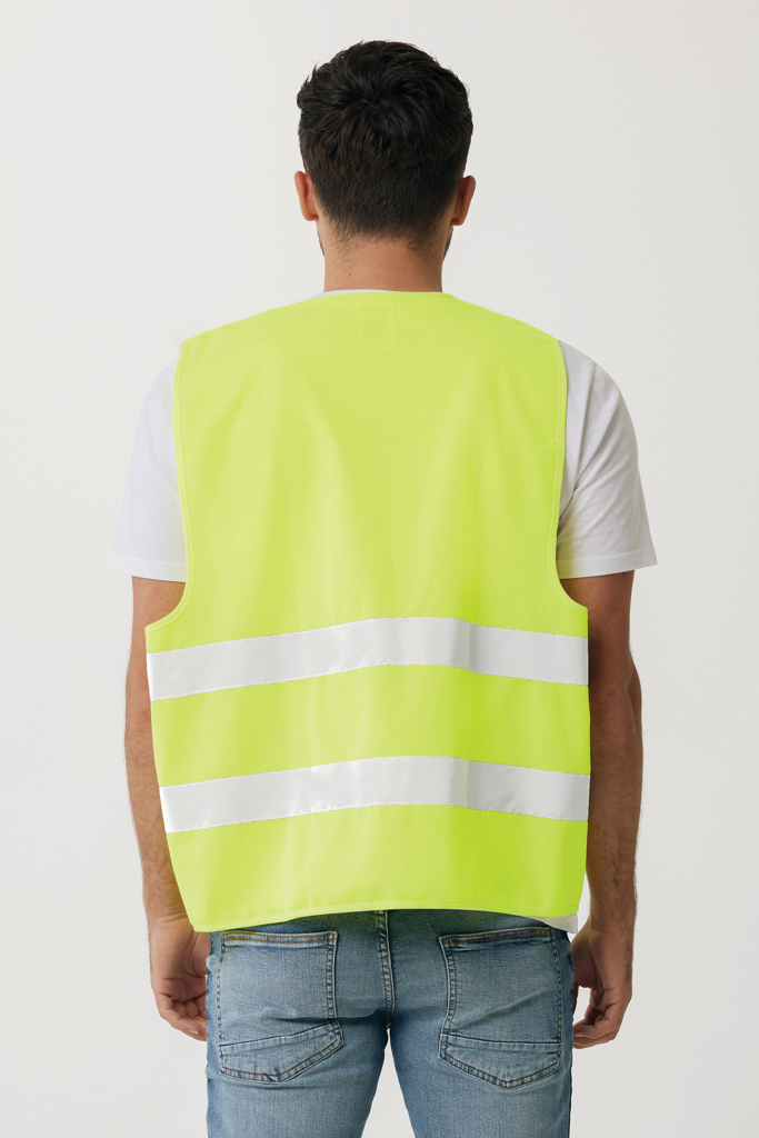 Miniature 6 pour Gilet haute visibilité de signalisation en rPET GRS