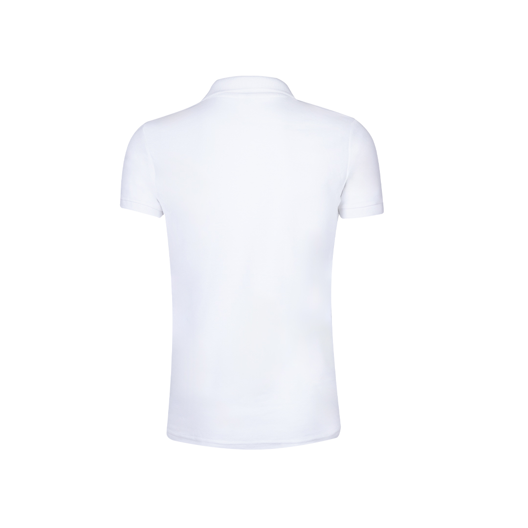Miniature 2 pour Polo Adulte Blanc "keya" Sedeli - personnalisable