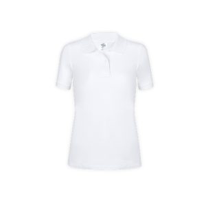 Visuel Polo Femme Blanc "keya" Faxeqi - personnalisable