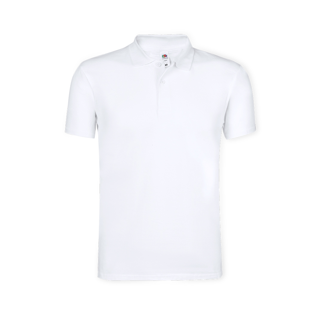 Miniature 5 pour Polo Adulte Blanc Nuwilidu - personnalisable