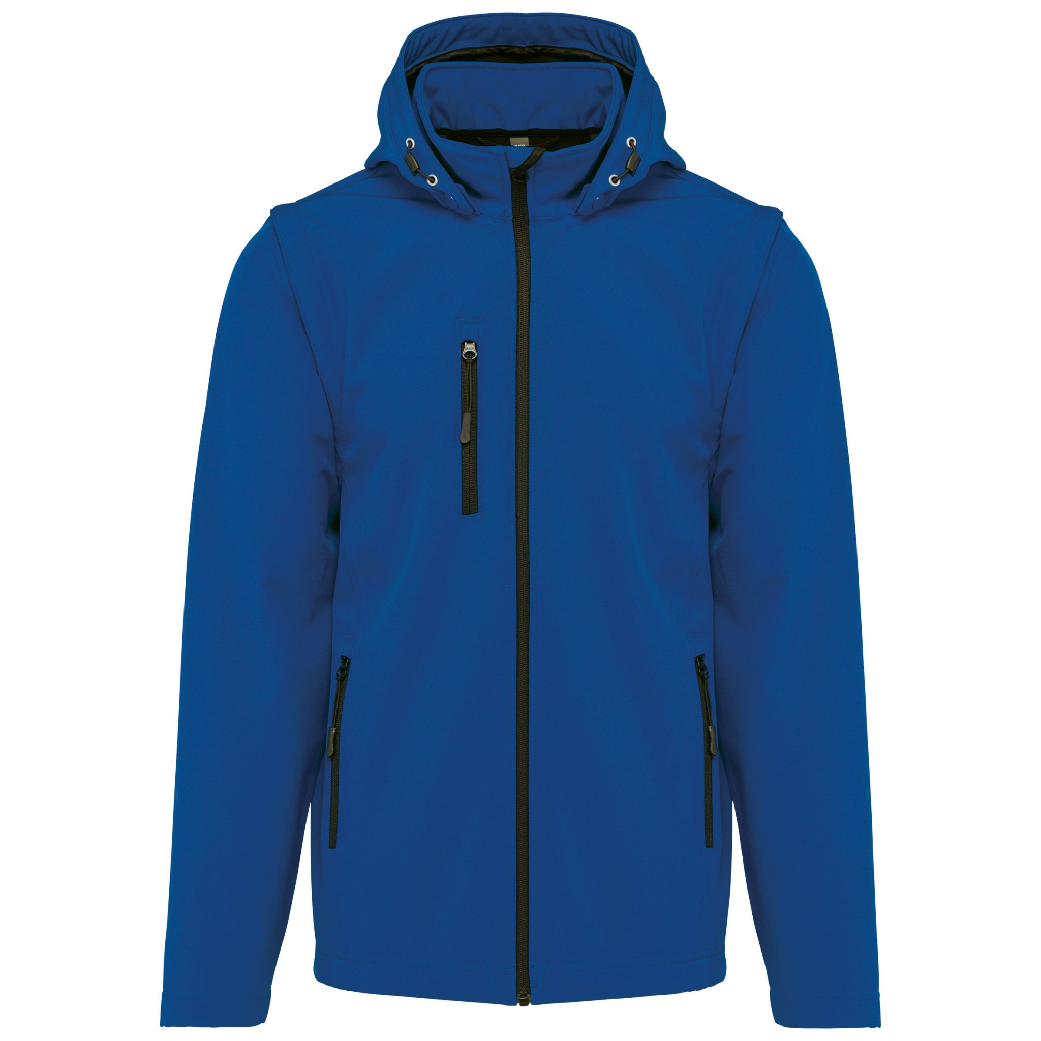 Miniature 27 pour Veste Softshell 3 couches à capuche avec manches amovibles unisexe