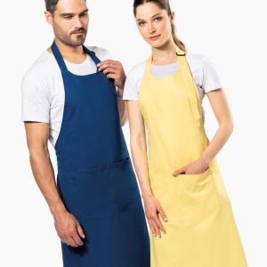 Visuel Tablier avec poche en coton Bio