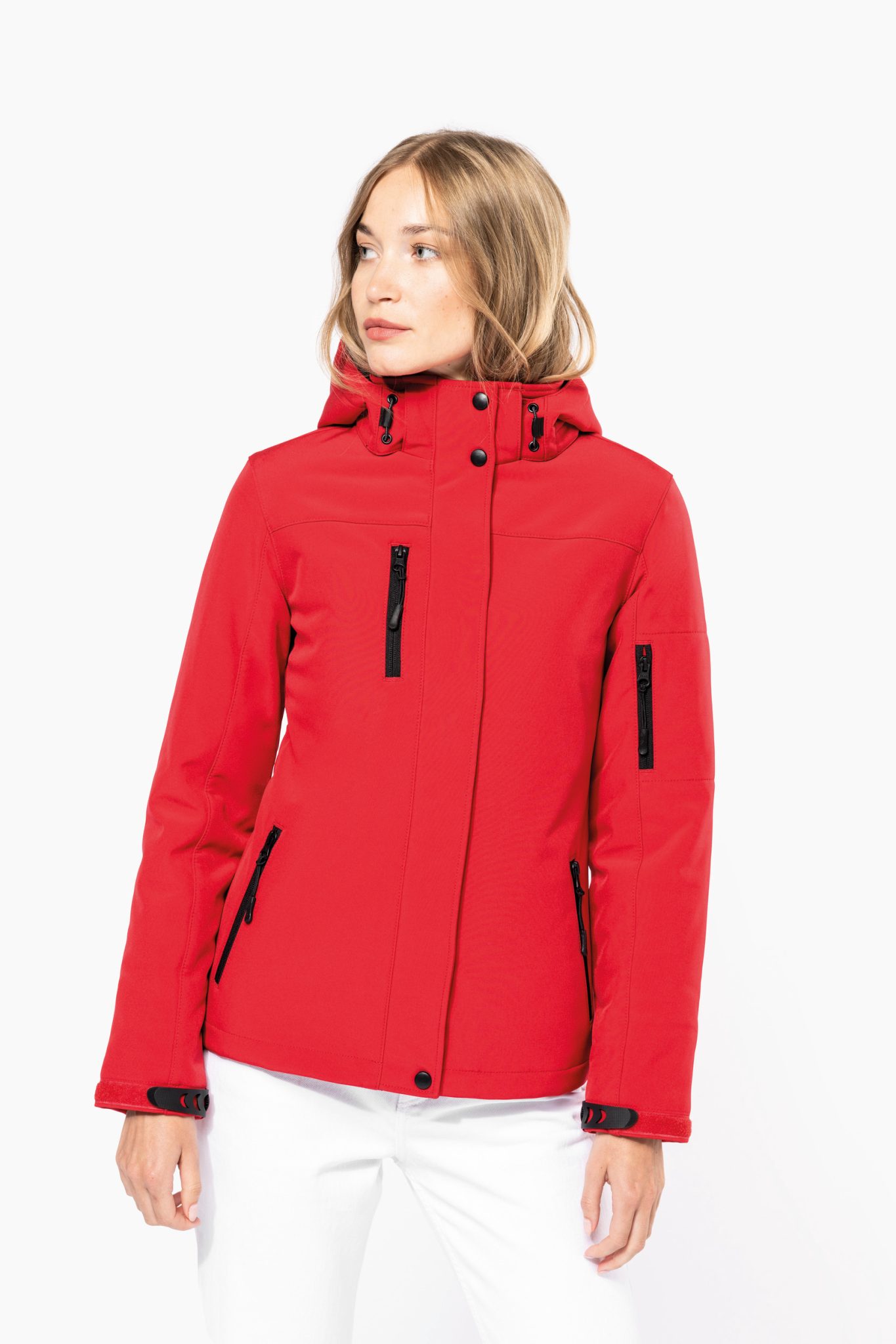 Miniature 1 pour Parka softshell doublée capuche femme