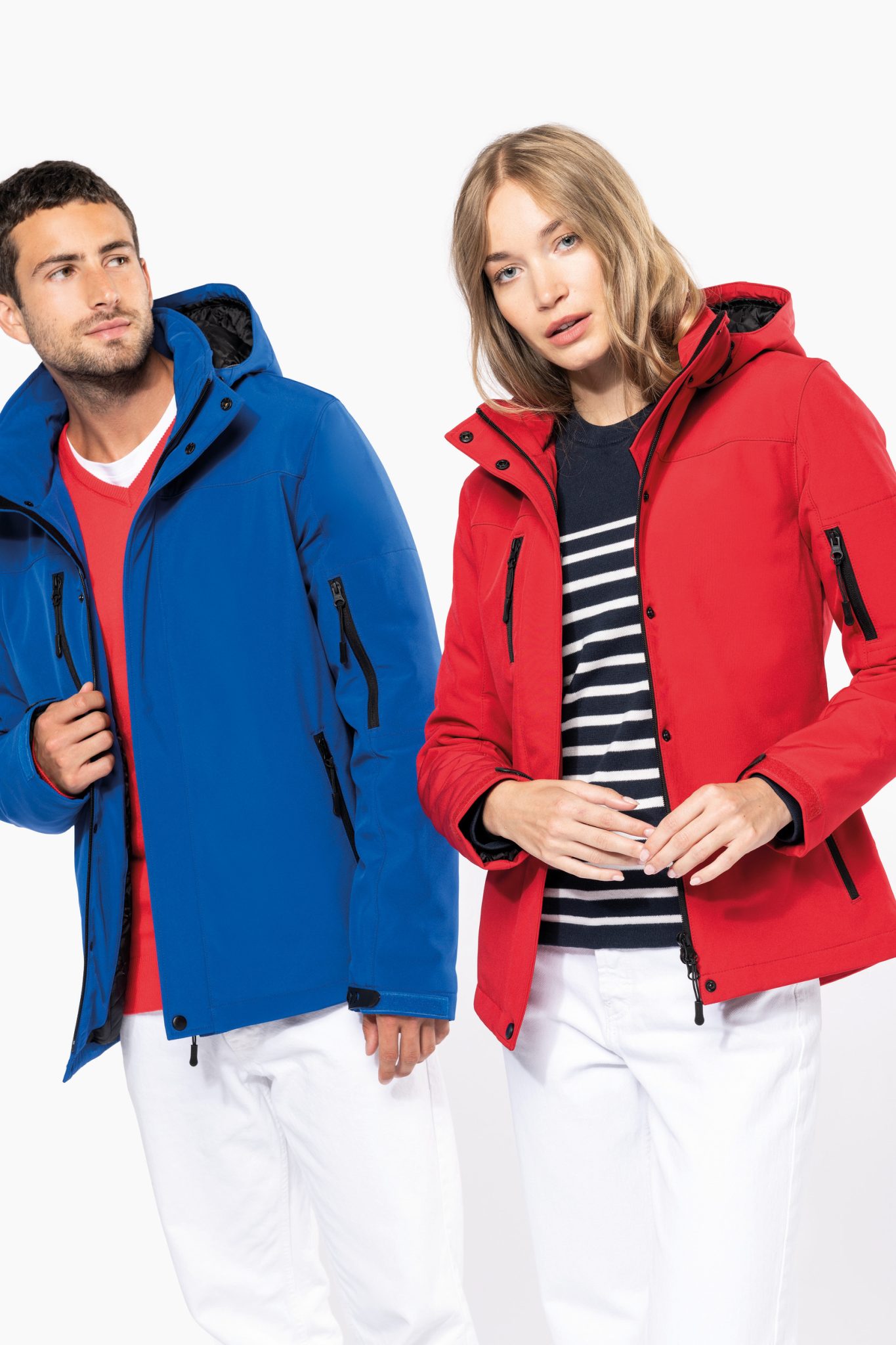 Miniature 6 pour Parka softshell doublée capuche homme