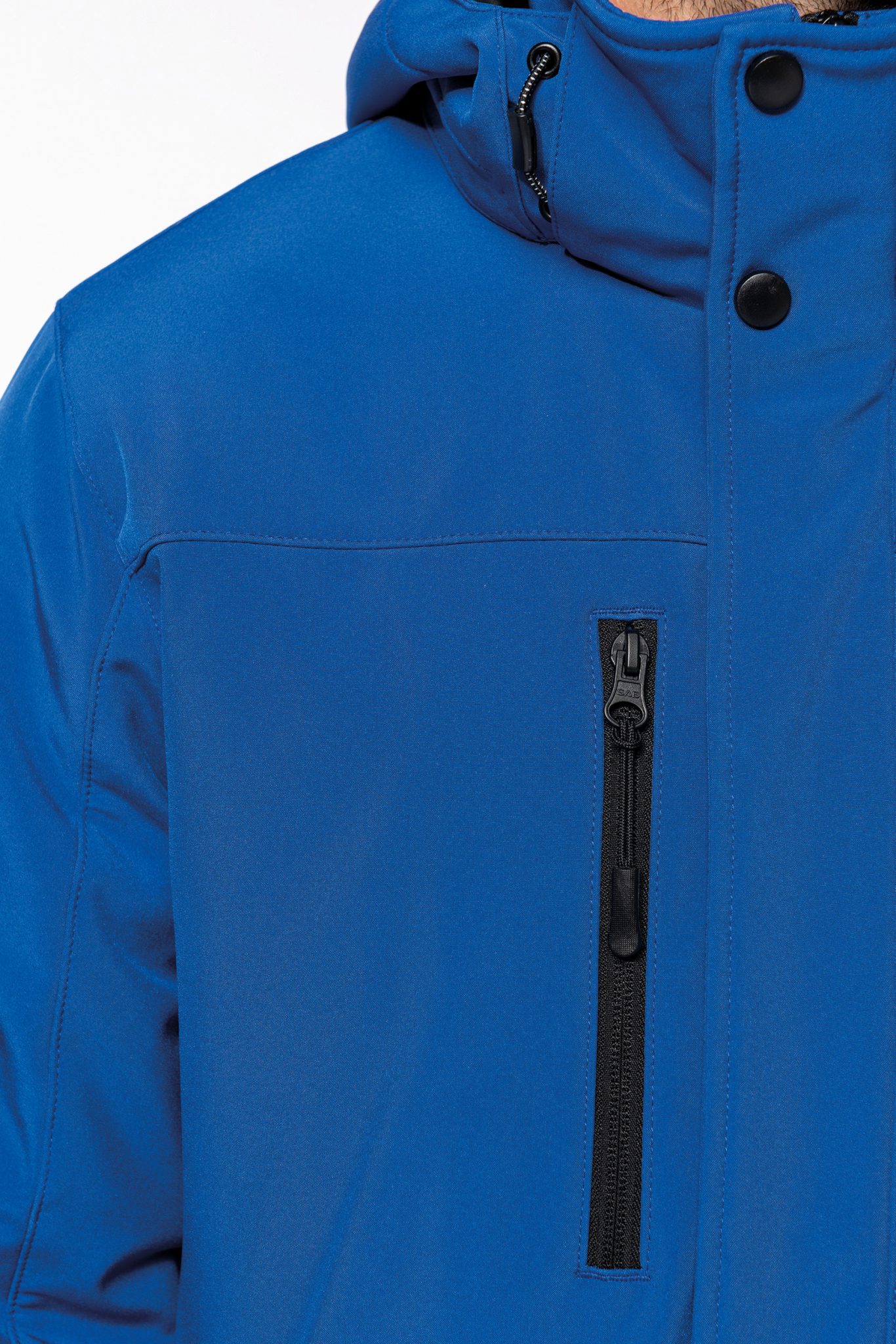 Miniature 14 pour Parka softshell doublée capuche homme