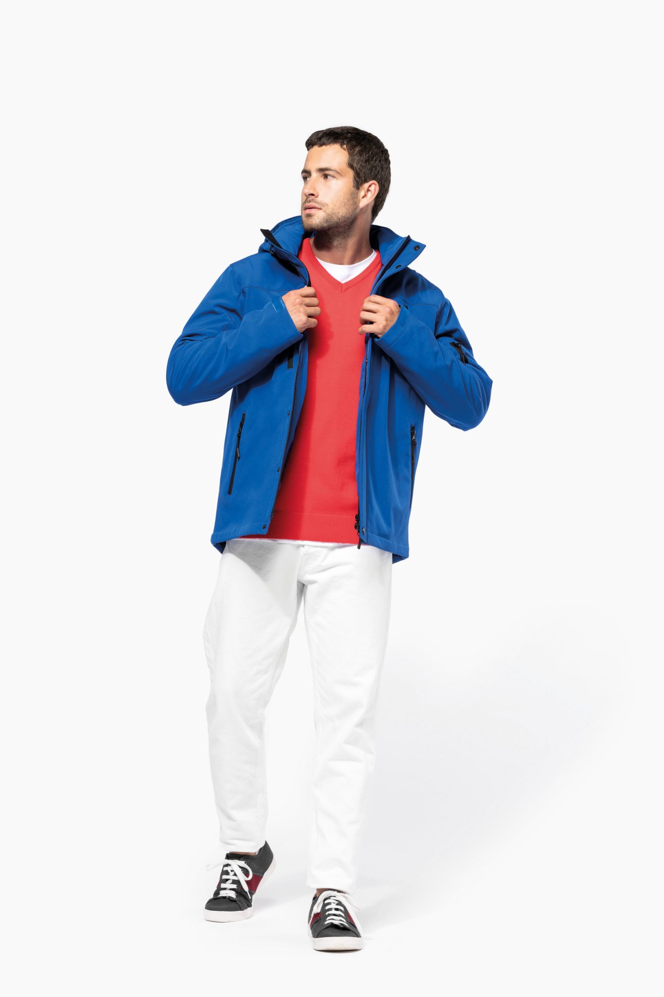 Miniature 5 pour Parka softshell doublée capuche homme
