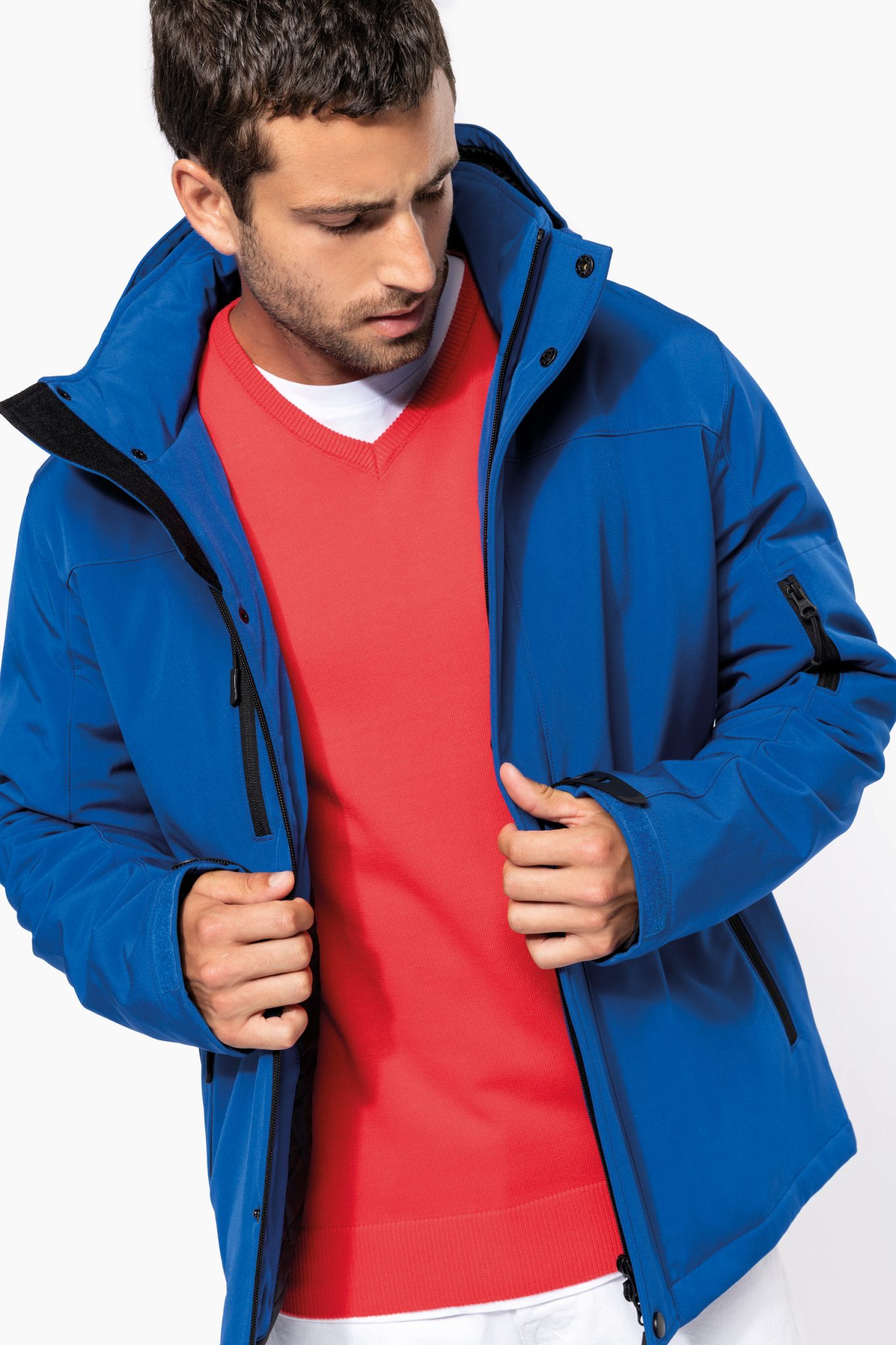 Miniature 3 pour Parka softshell doublée capuche homme