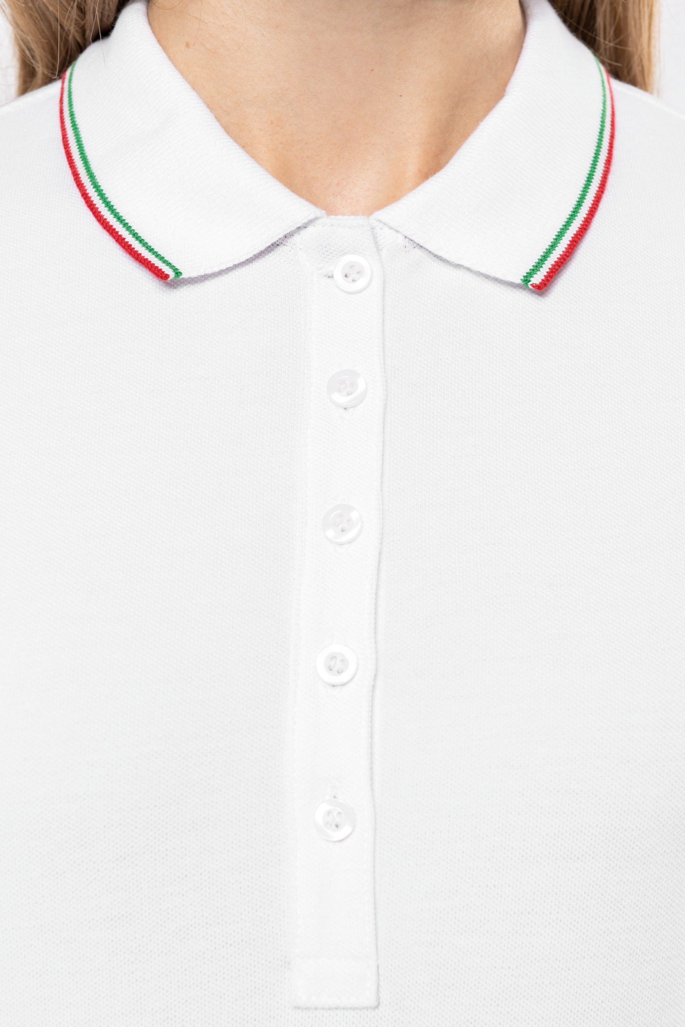 Miniature 12 pour Polo manches courtes femme