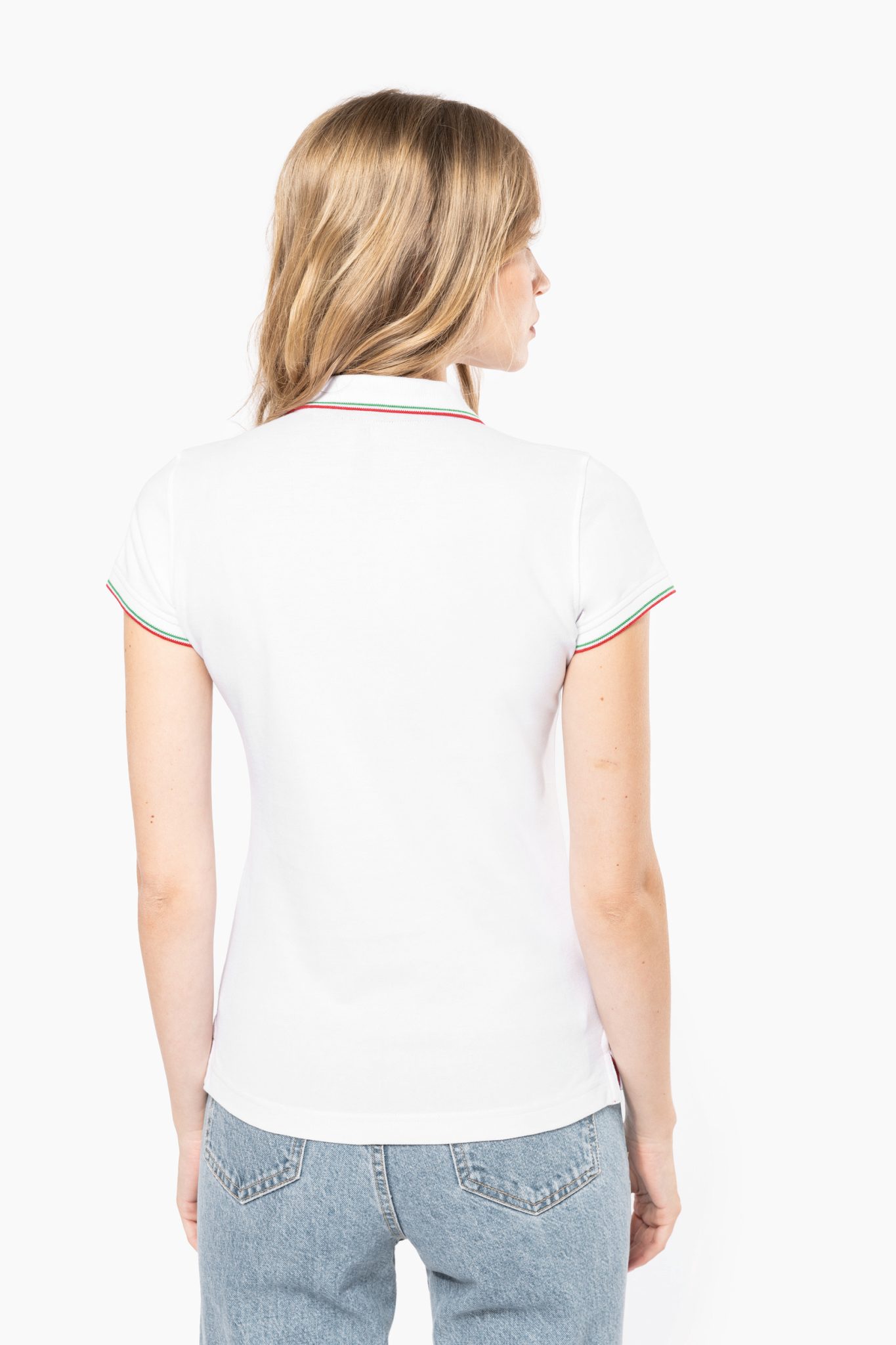 Miniature 2 pour Polo manches courtes femme