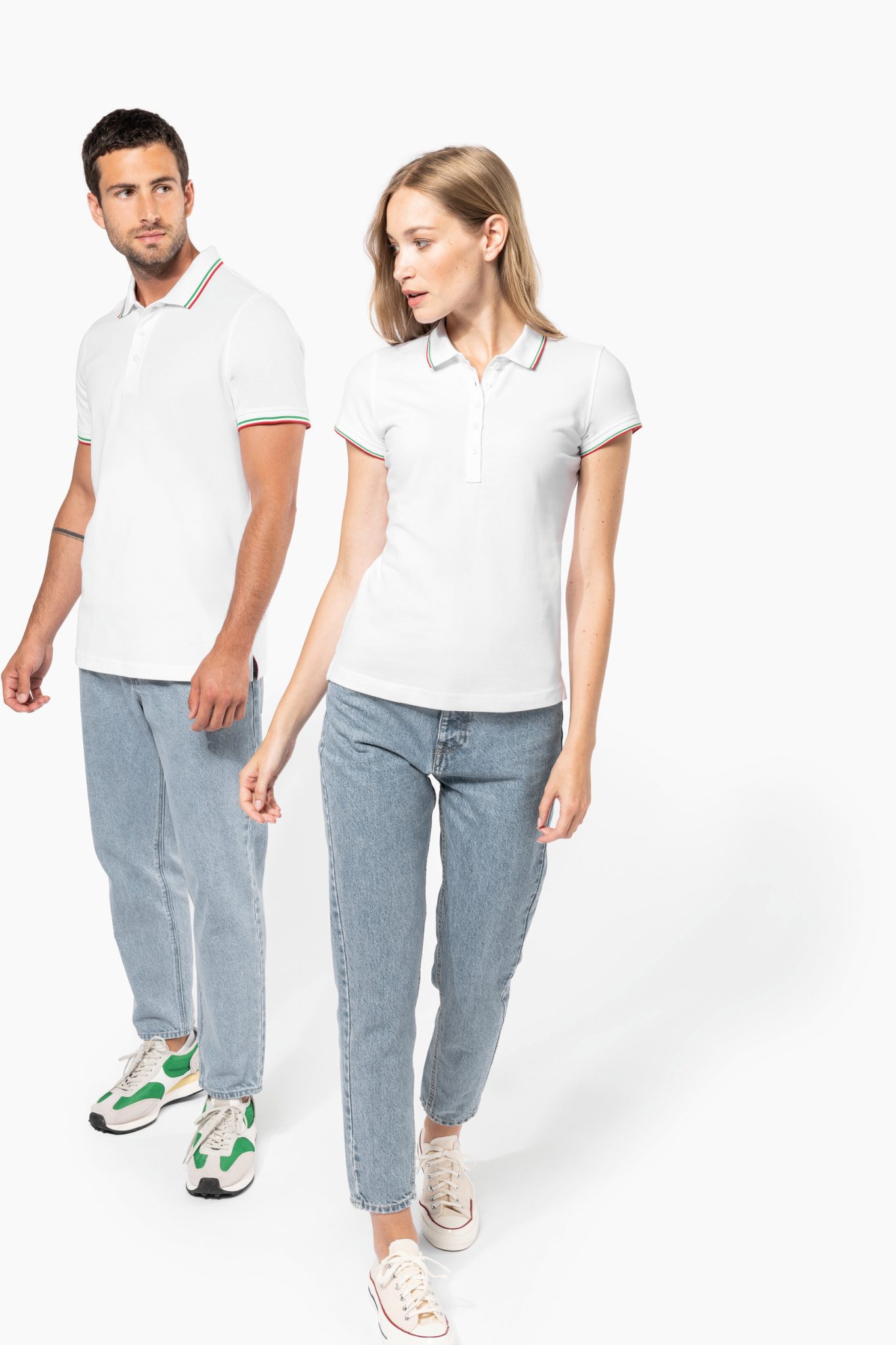 Miniature 9 pour Polo maille piquée manches courtes homme