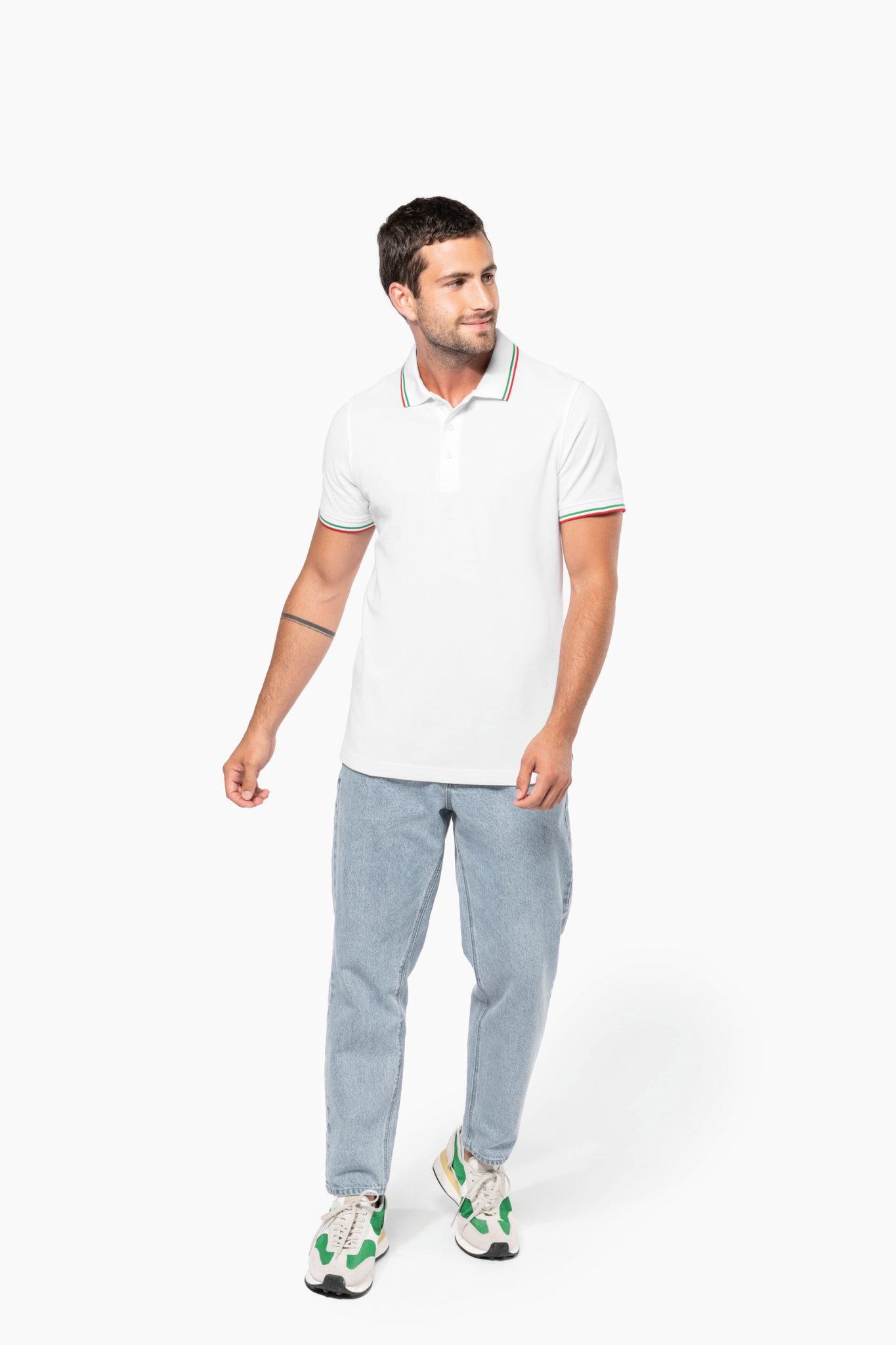 Miniature 5 pour Polo maille piquée manches courtes homme