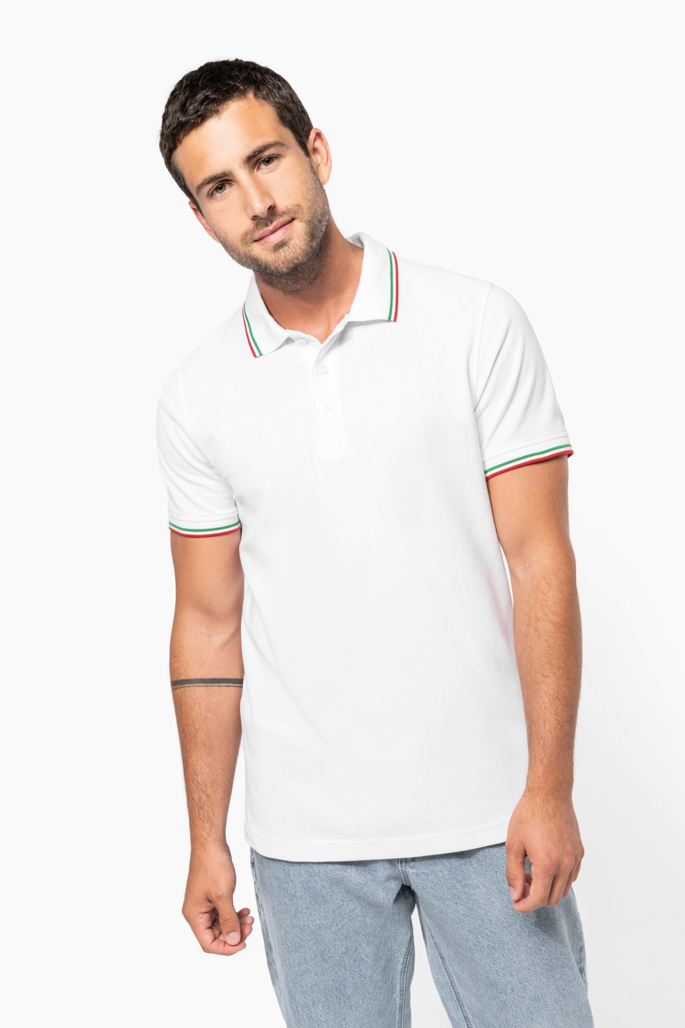 Miniature 3 pour Polo maille piquée manches courtes homme