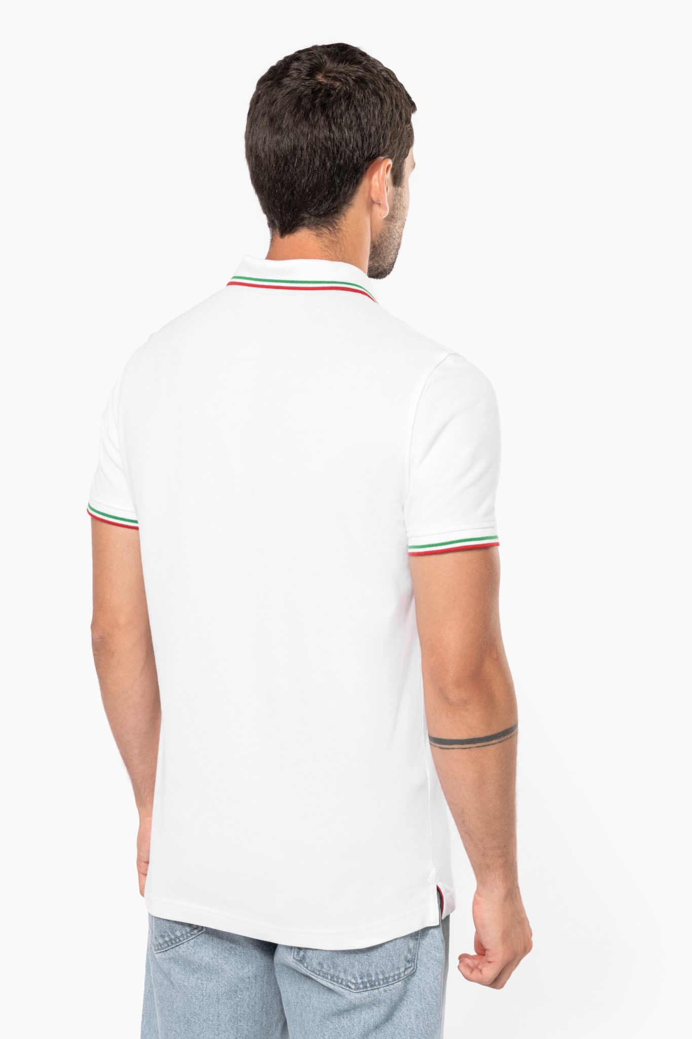 Miniature 2 pour Polo maille piquée manches courtes homme