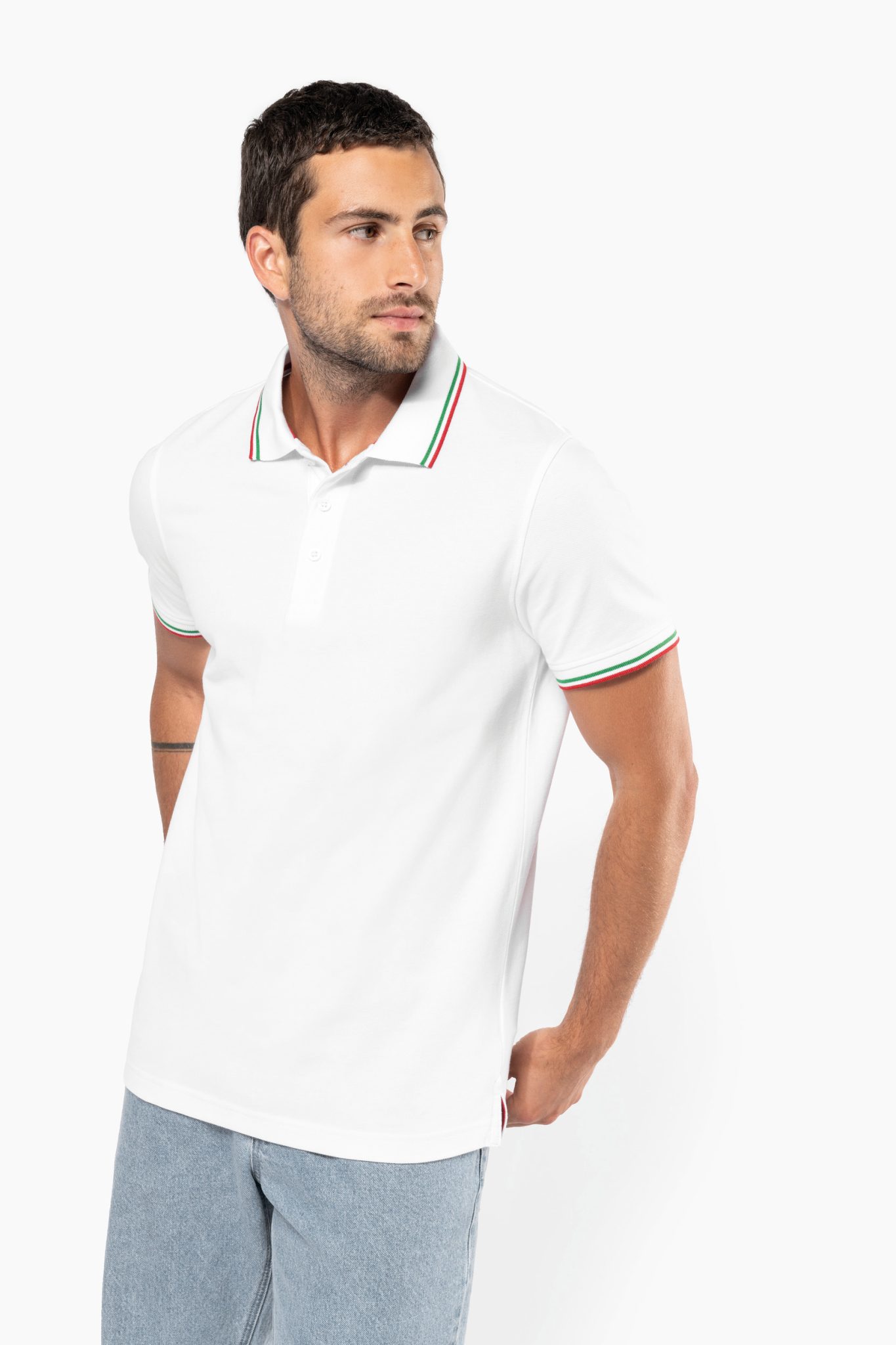 Miniature 1 pour Polo maille piquée manches courtes homme