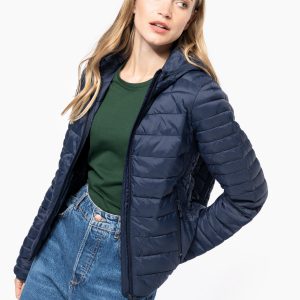 Visuel Doudoune légère capuche femme