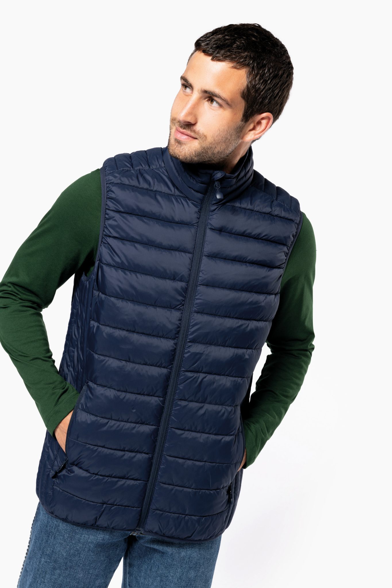 Miniature 1 pour Doudoune légère sans manches homme