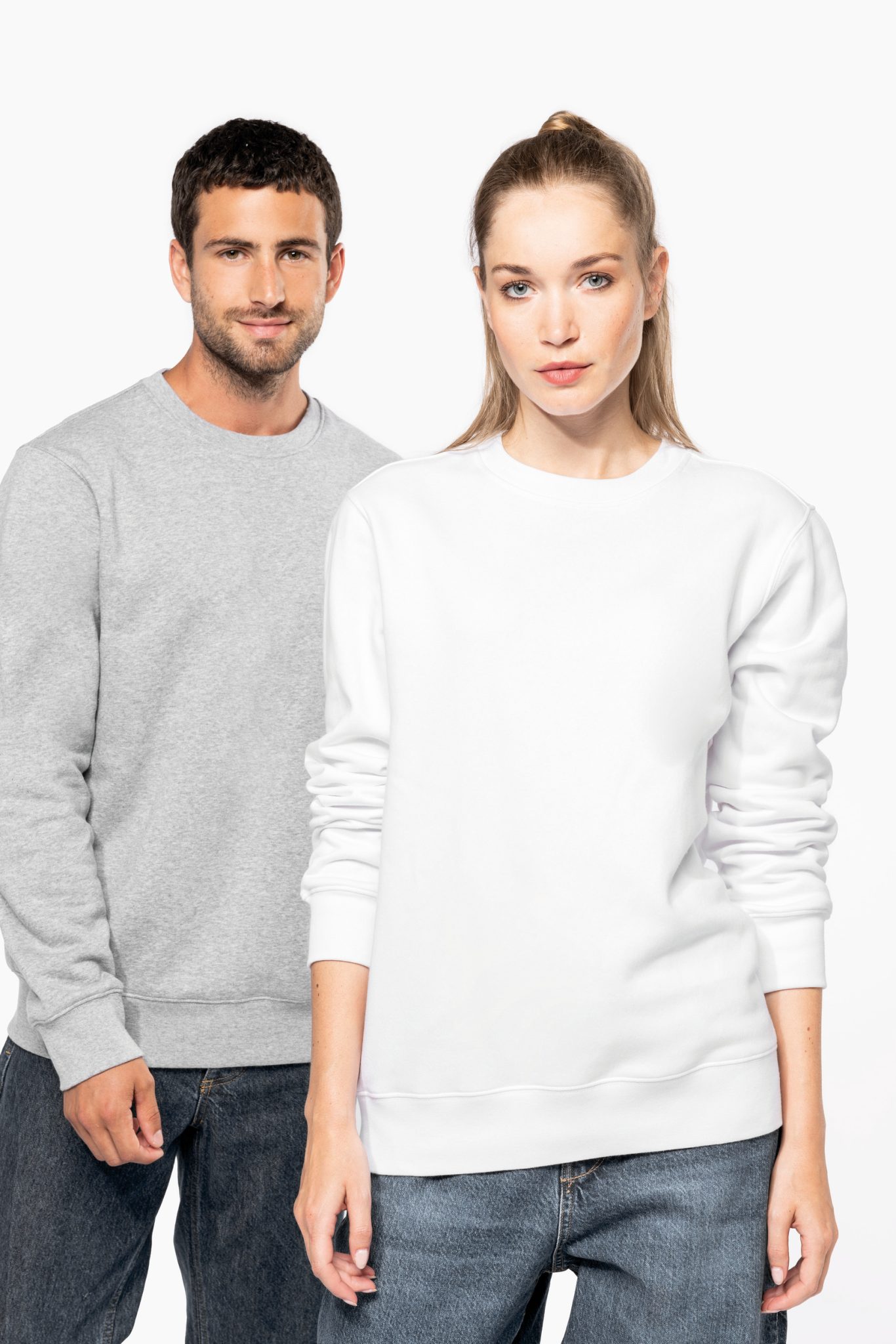 Miniature 1 pour Sweat-shirt col rond 80/20 unisexe