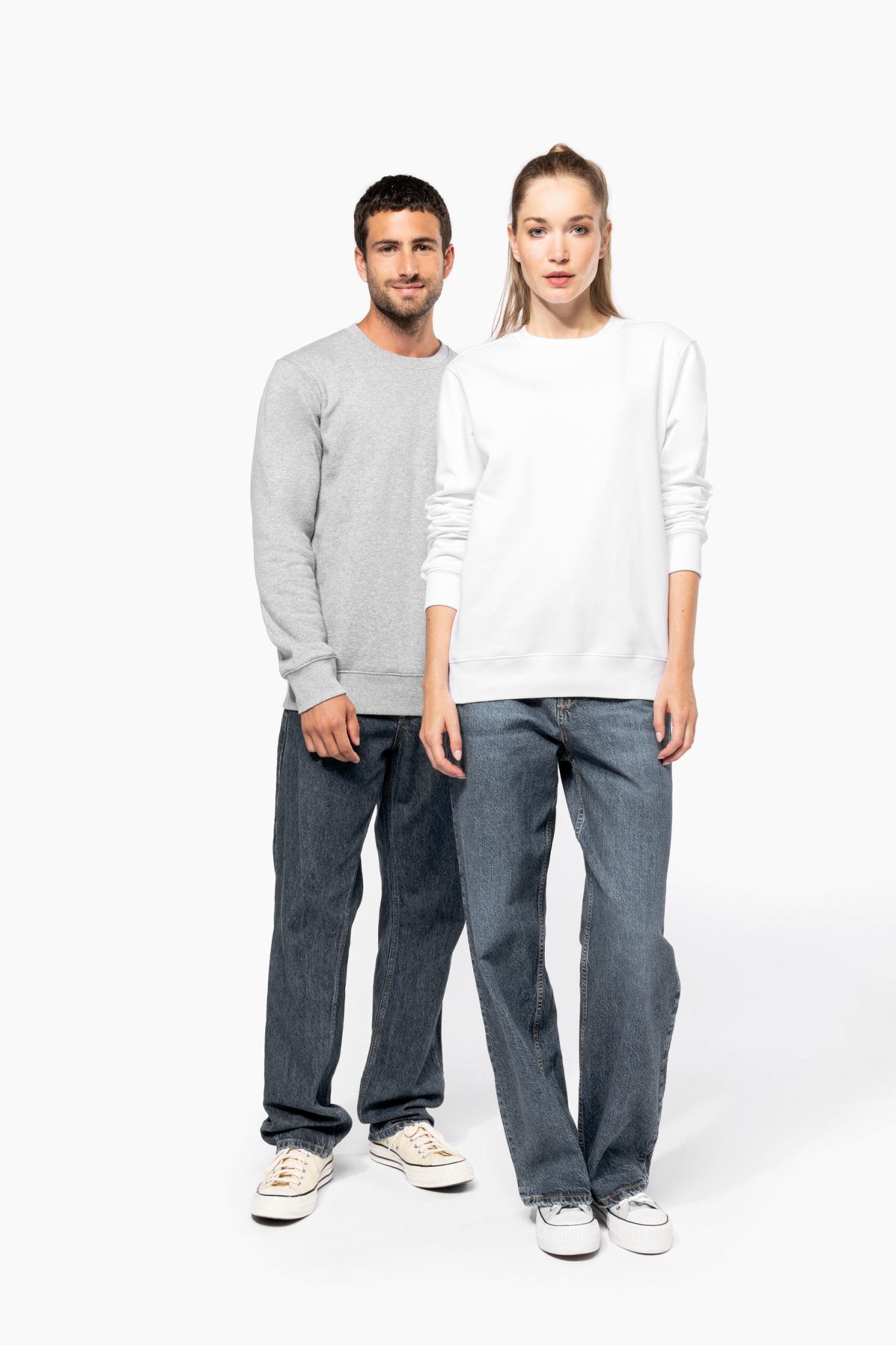 Miniature 15 pour Sweat-shirt col rond 80/20 unisexe