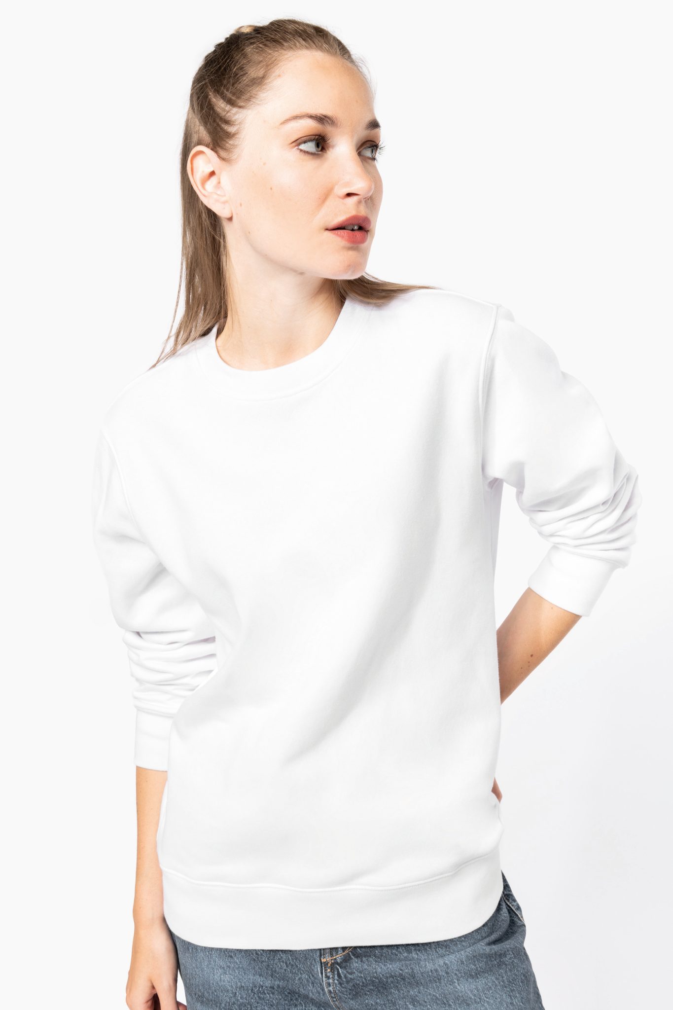 Miniature 9 pour Sweat-shirt col rond 80/20 unisexe