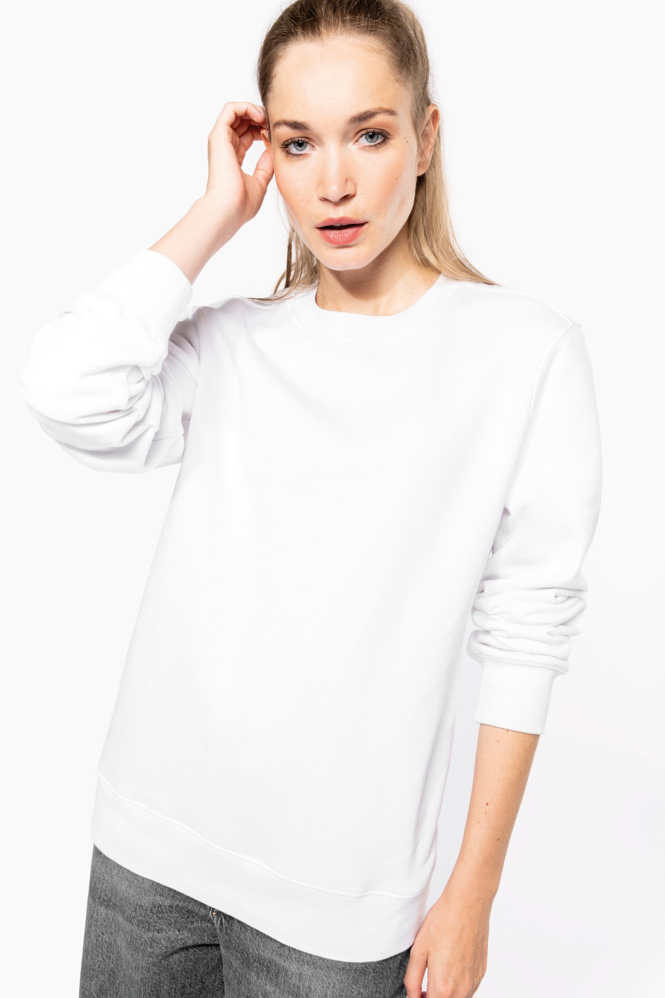 Miniature 7 pour Sweat-shirt col rond 80/20 unisexe