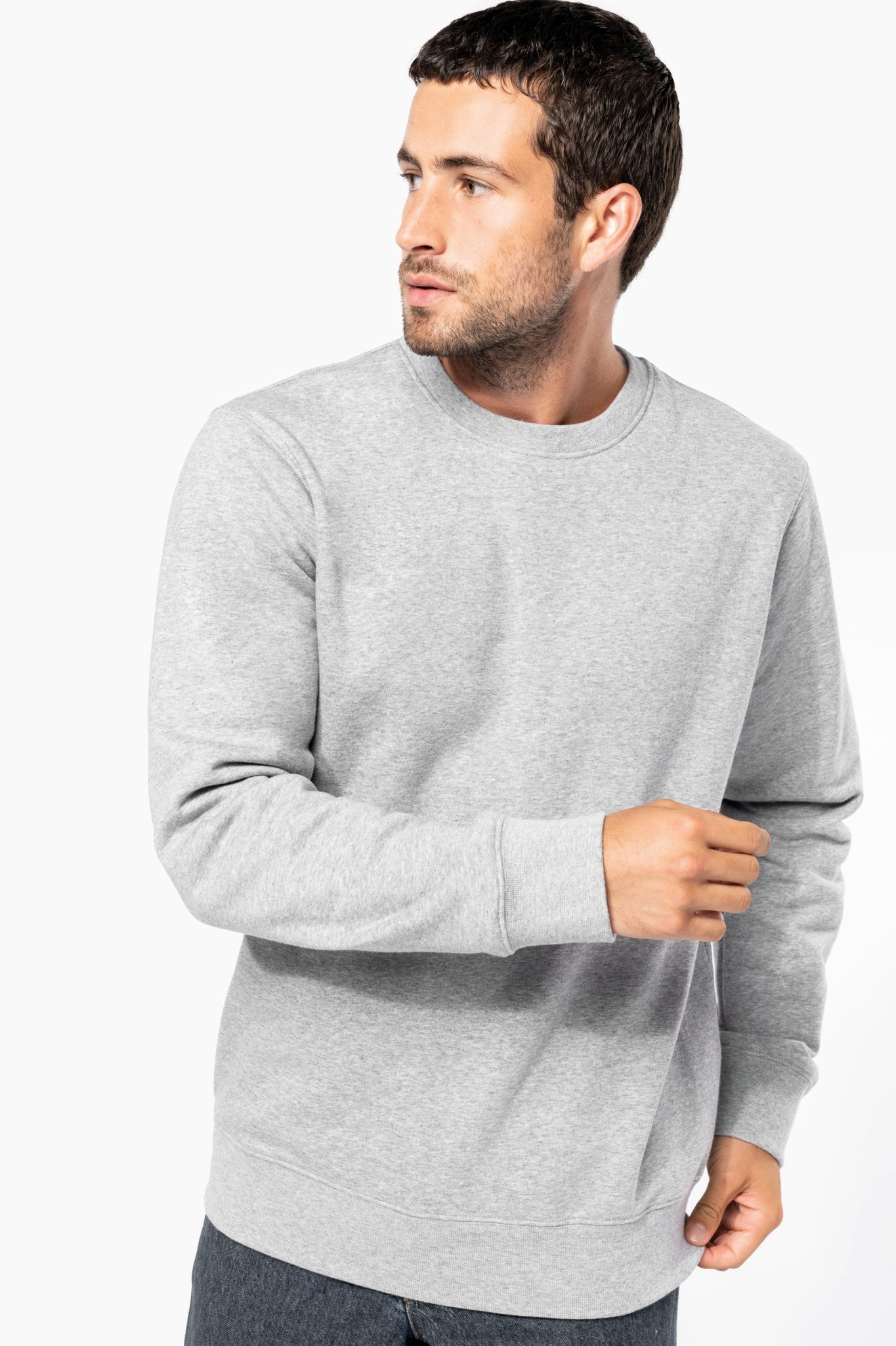 Miniature 4 pour Sweat-shirt col rond 80/20 unisexe