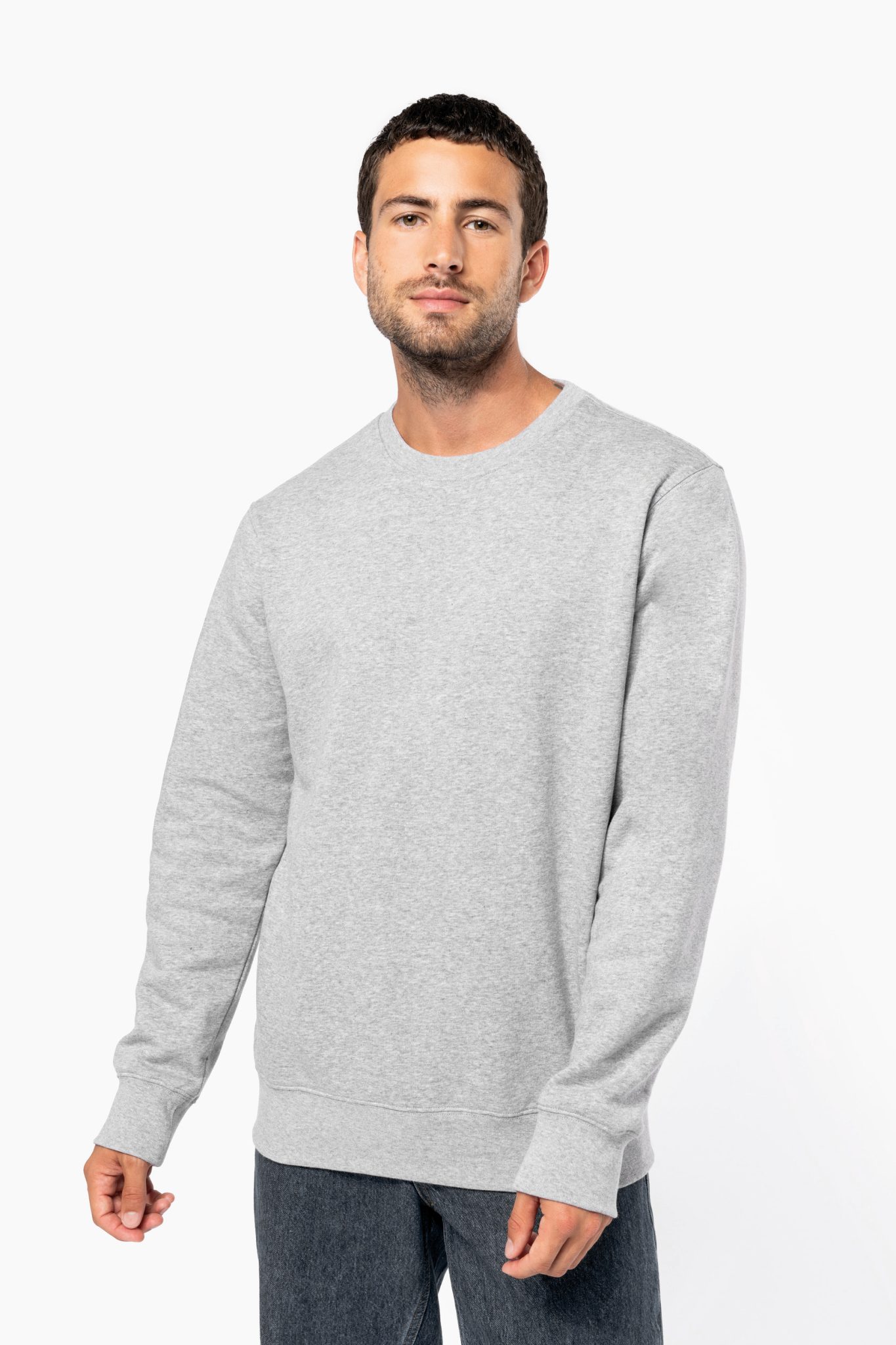 Miniature 2 pour Sweat-shirt col rond 80/20 unisexe