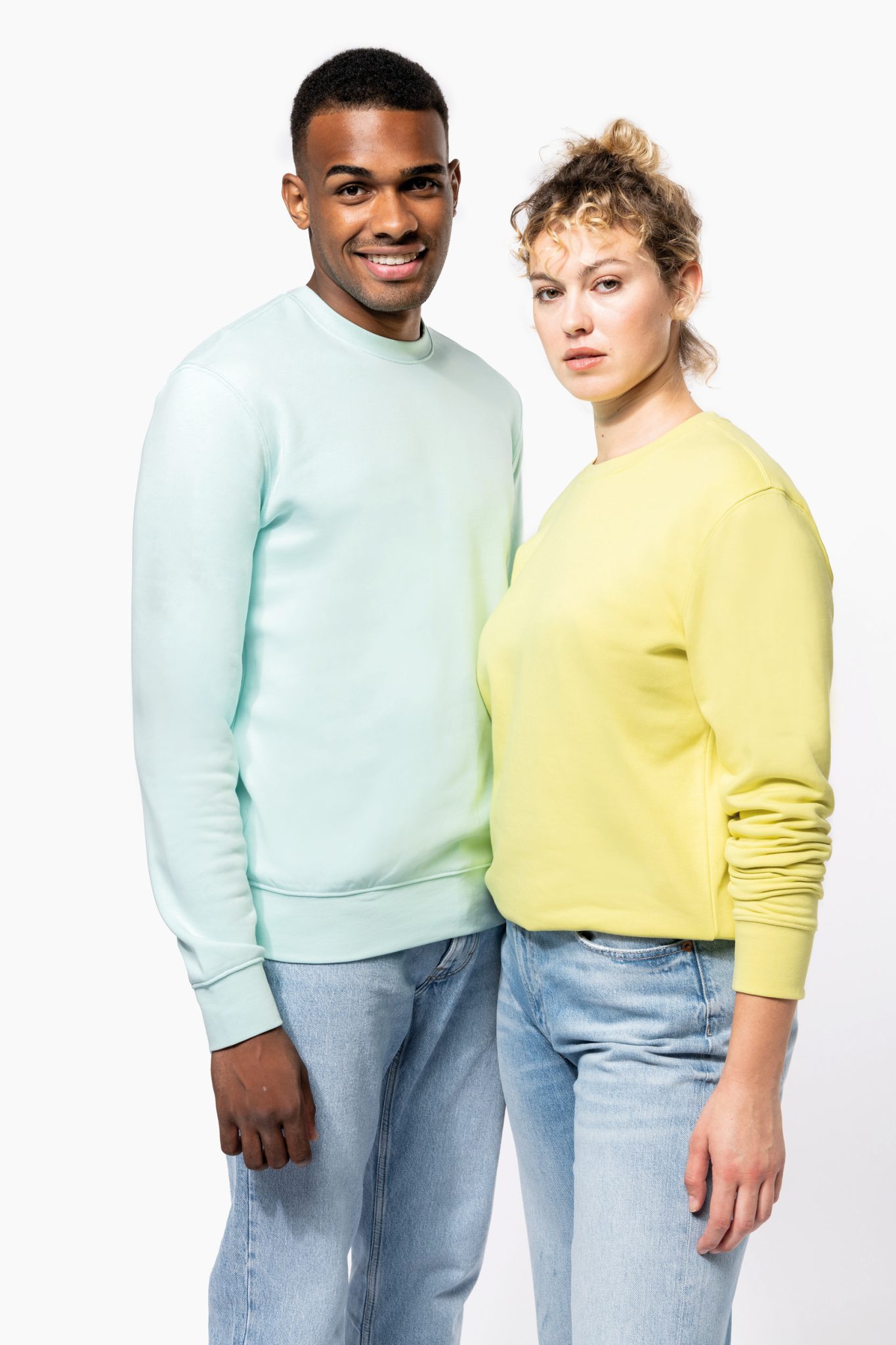 Miniature 12 pour Sweat-shirt écoresponsable col rond unisexe