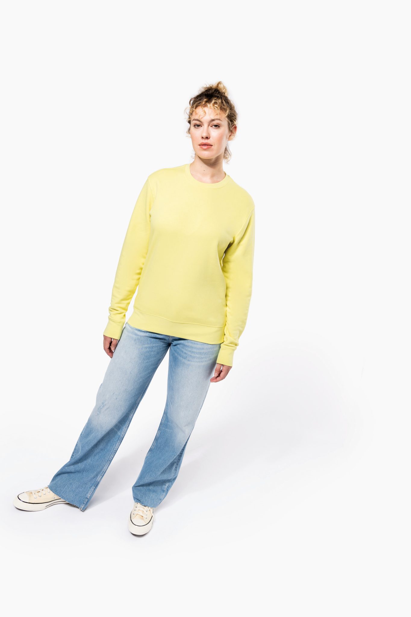 Miniature 11 pour Sweat-shirt écoresponsable col rond unisexe